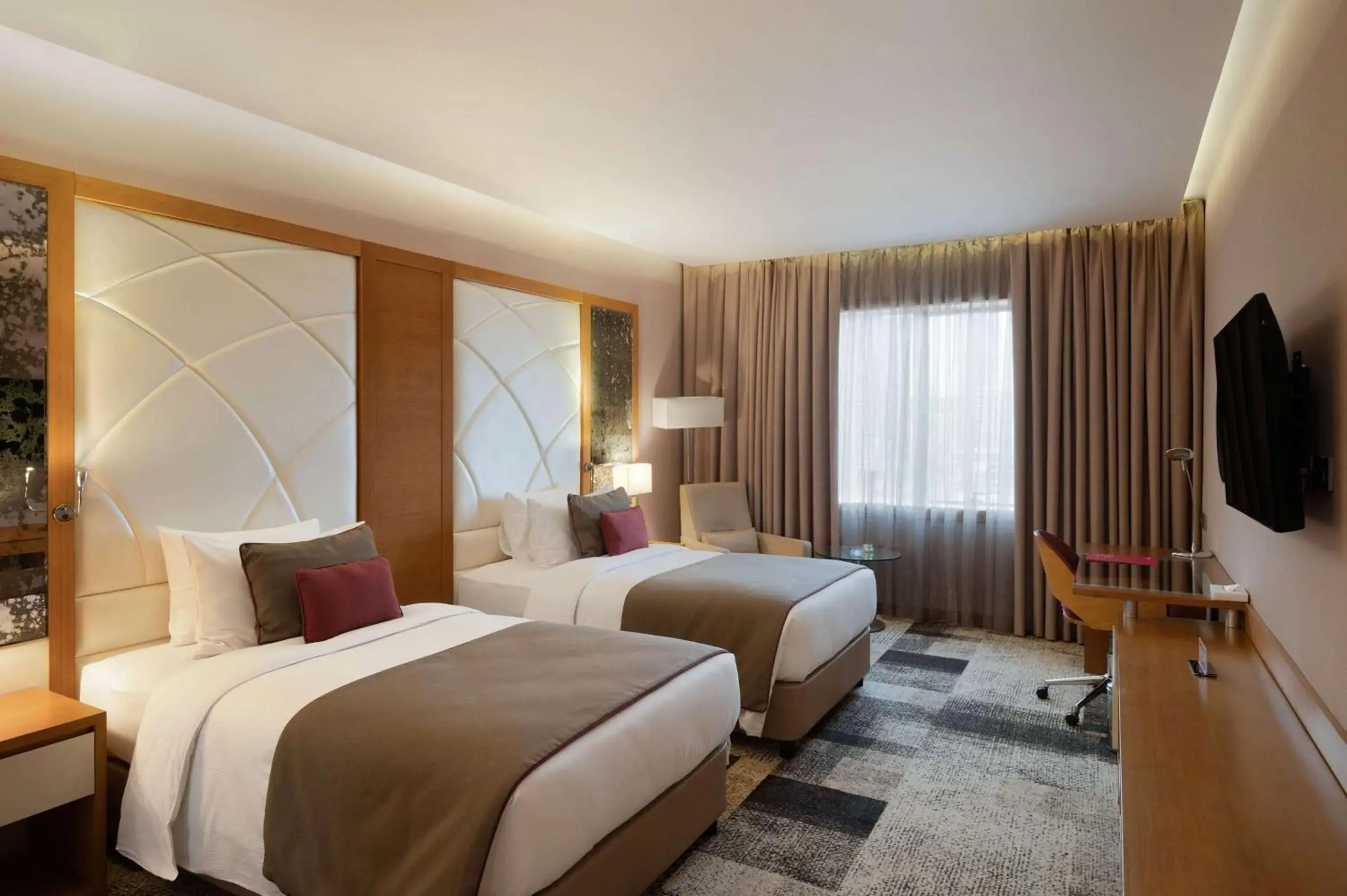 Photo of the whole room, Bed in Ramada by Wyndham Erbil Gulan Street Photo of the whole room, Bed in Ramada by Wyndham Erbil Gulan Street