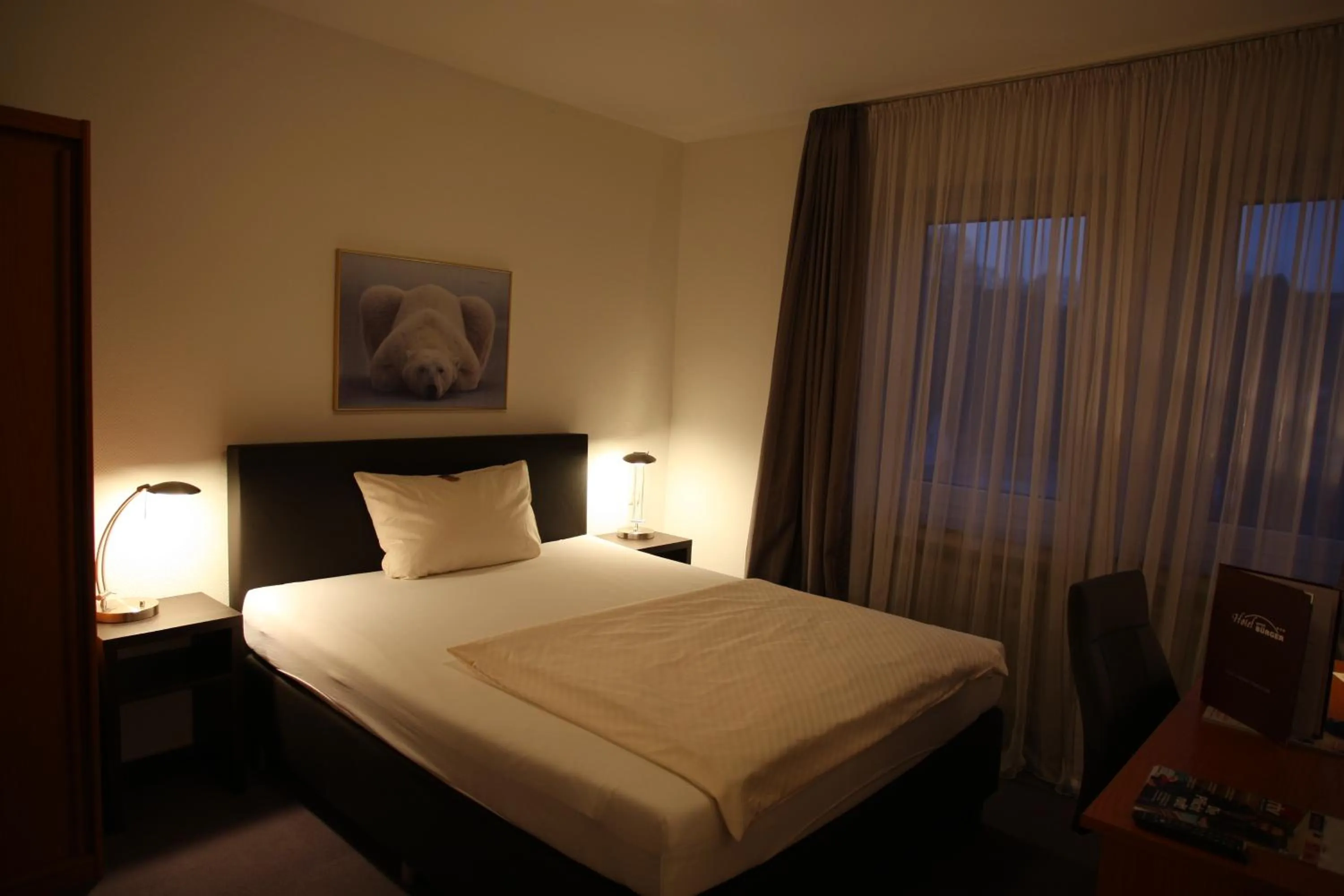 Photo of the whole room, Bed in Hotel Bürger