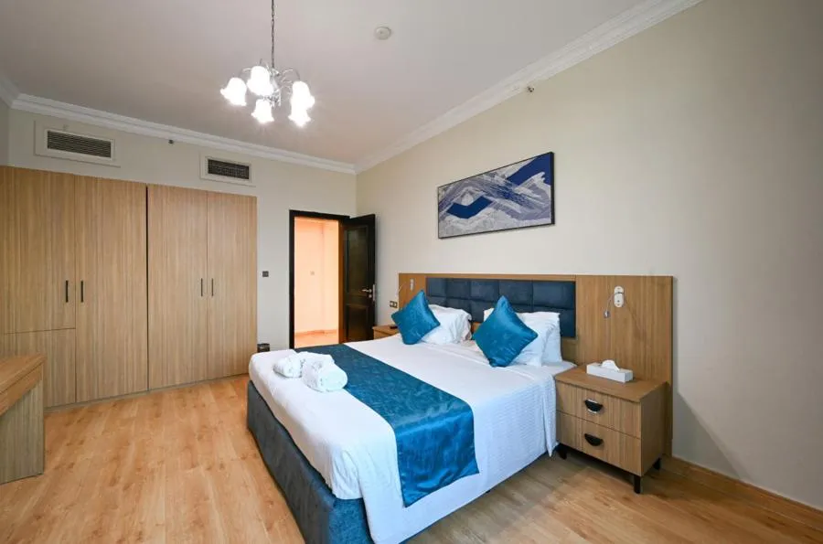 Bed in Saray Musheireb Hotel Suites and Apartment