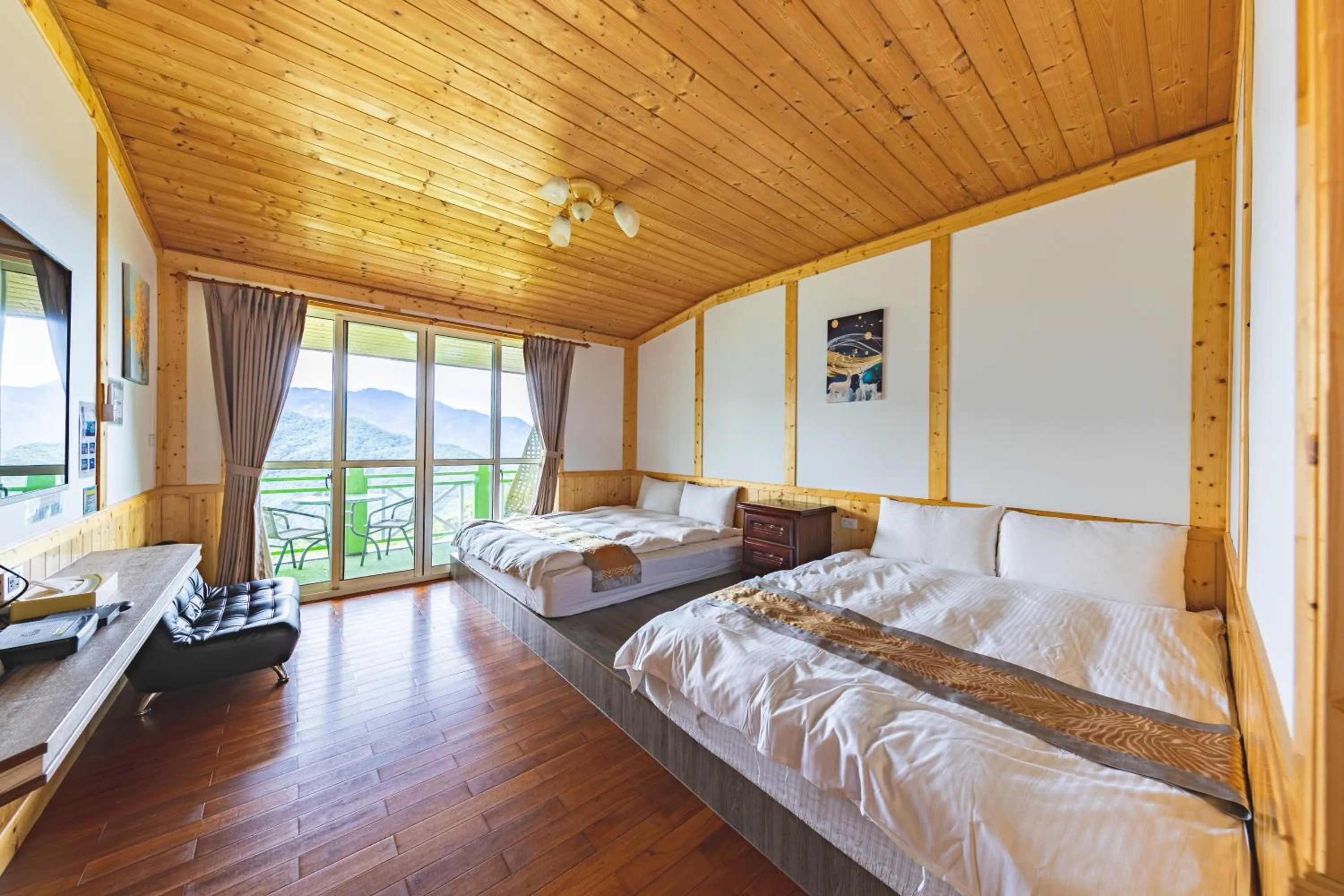 Photo of the whole room, Bed in Julie's Garden, Cingjing - Fon Chin Homestay