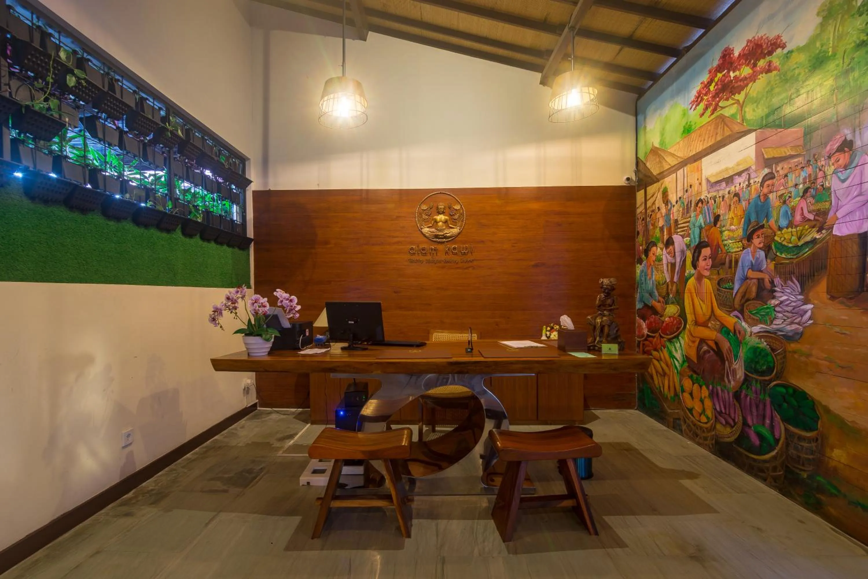 Lobby or reception in Alam Kawi Ubud Resort & Spa