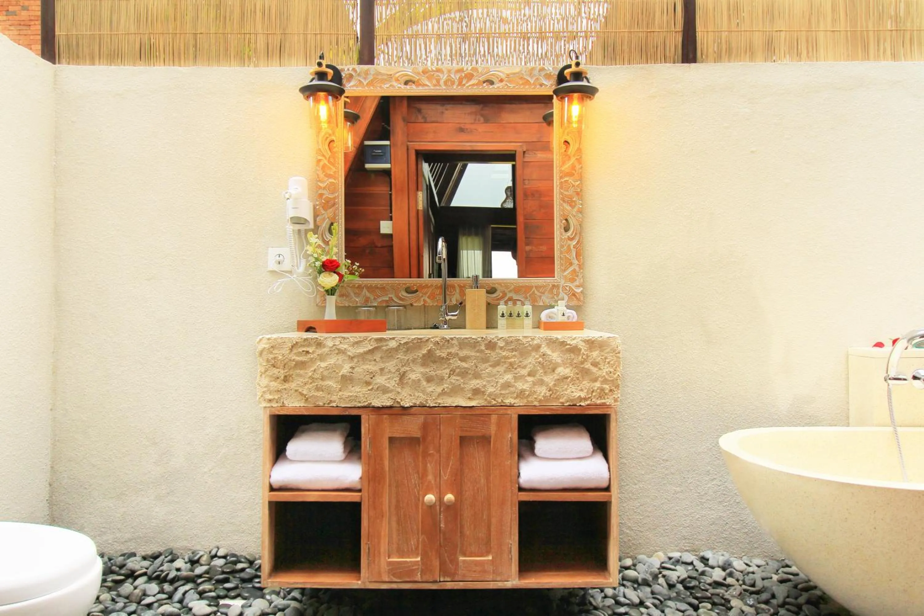 Bathroom in Alam Kawi Ubud Resort & Spa