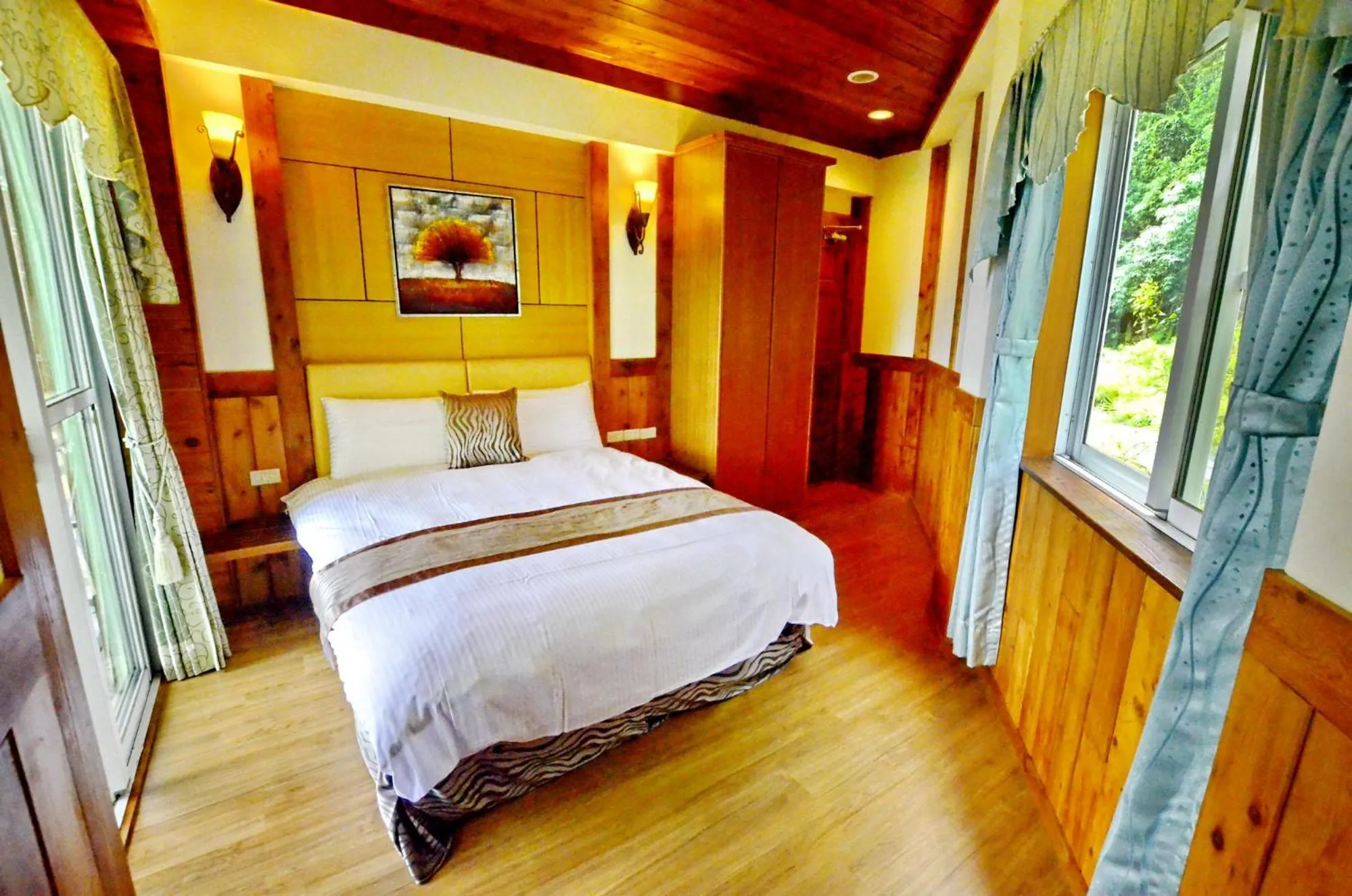 Bed in Shiyai Taoyuan