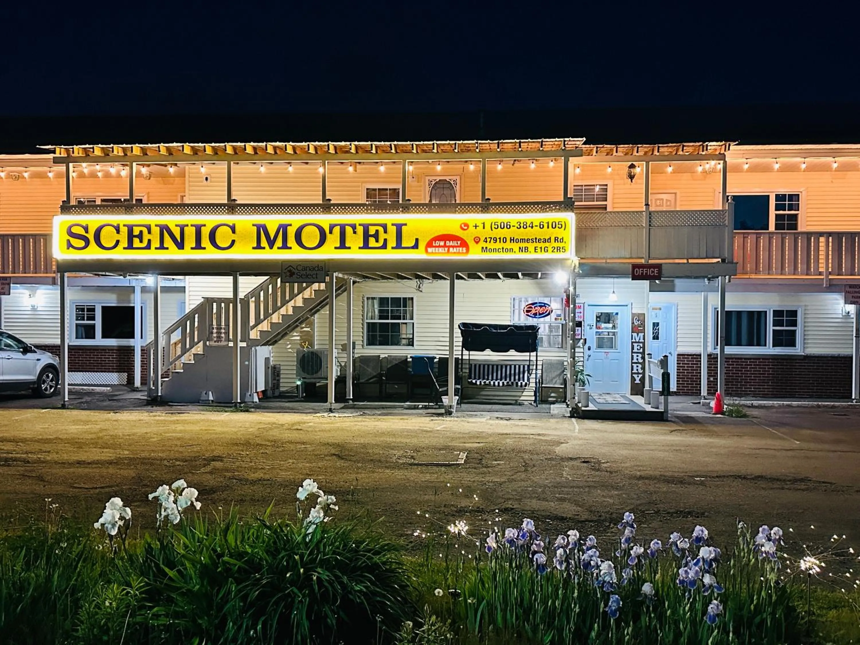 Property building in Scenic Motel Moncton