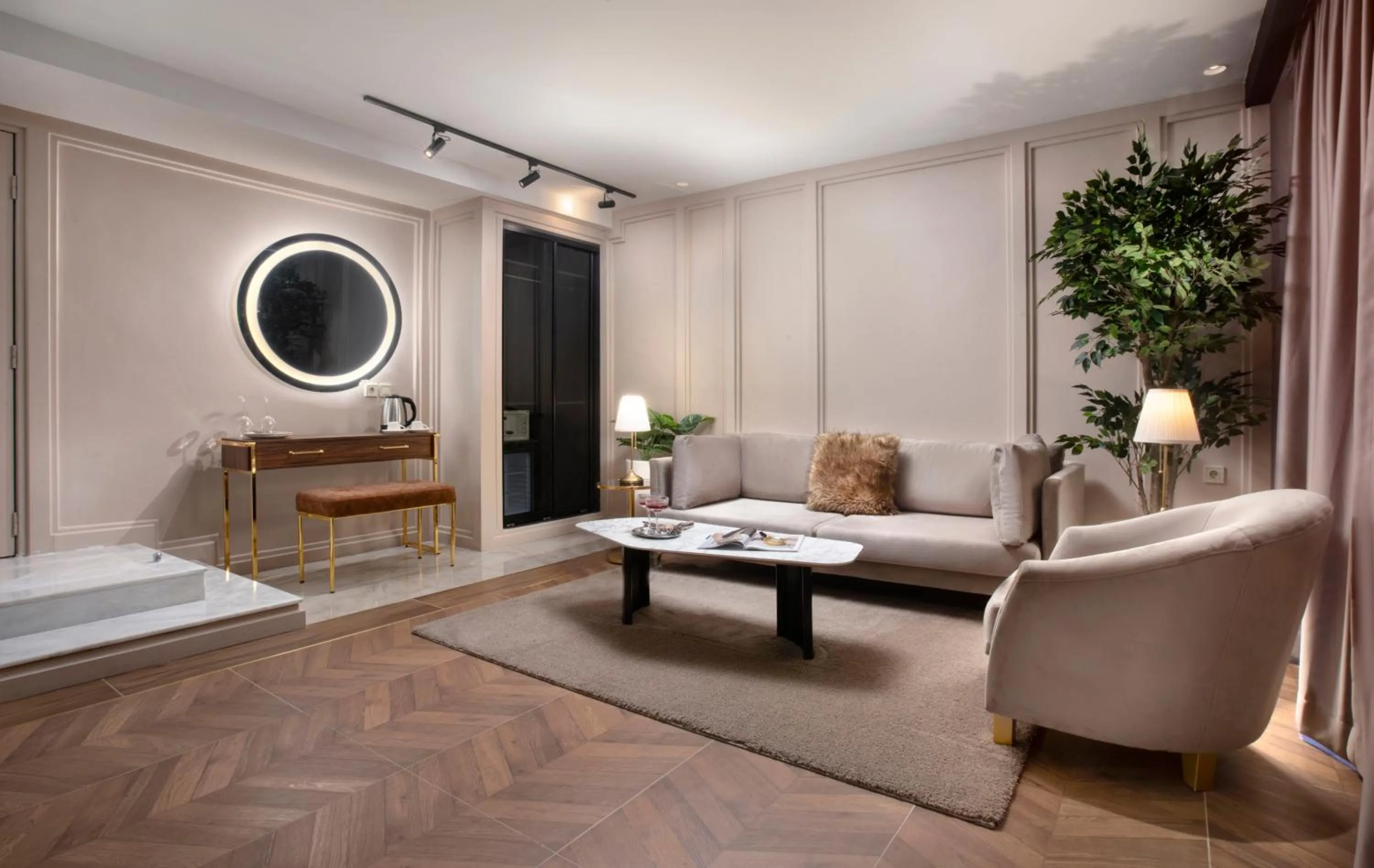 Living room in Walton Gardens Pera