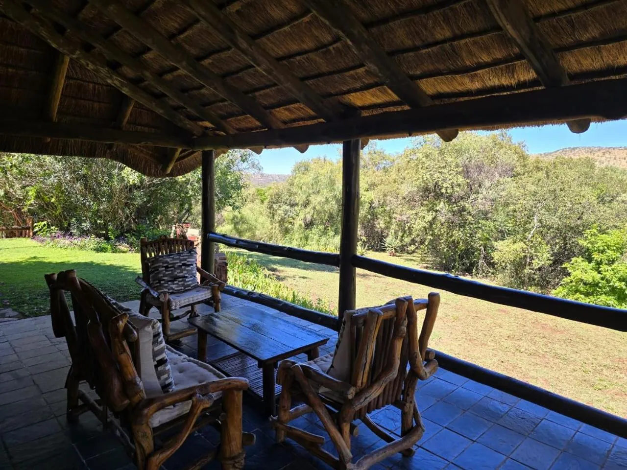 Patio in Glen Afric Country Lodge