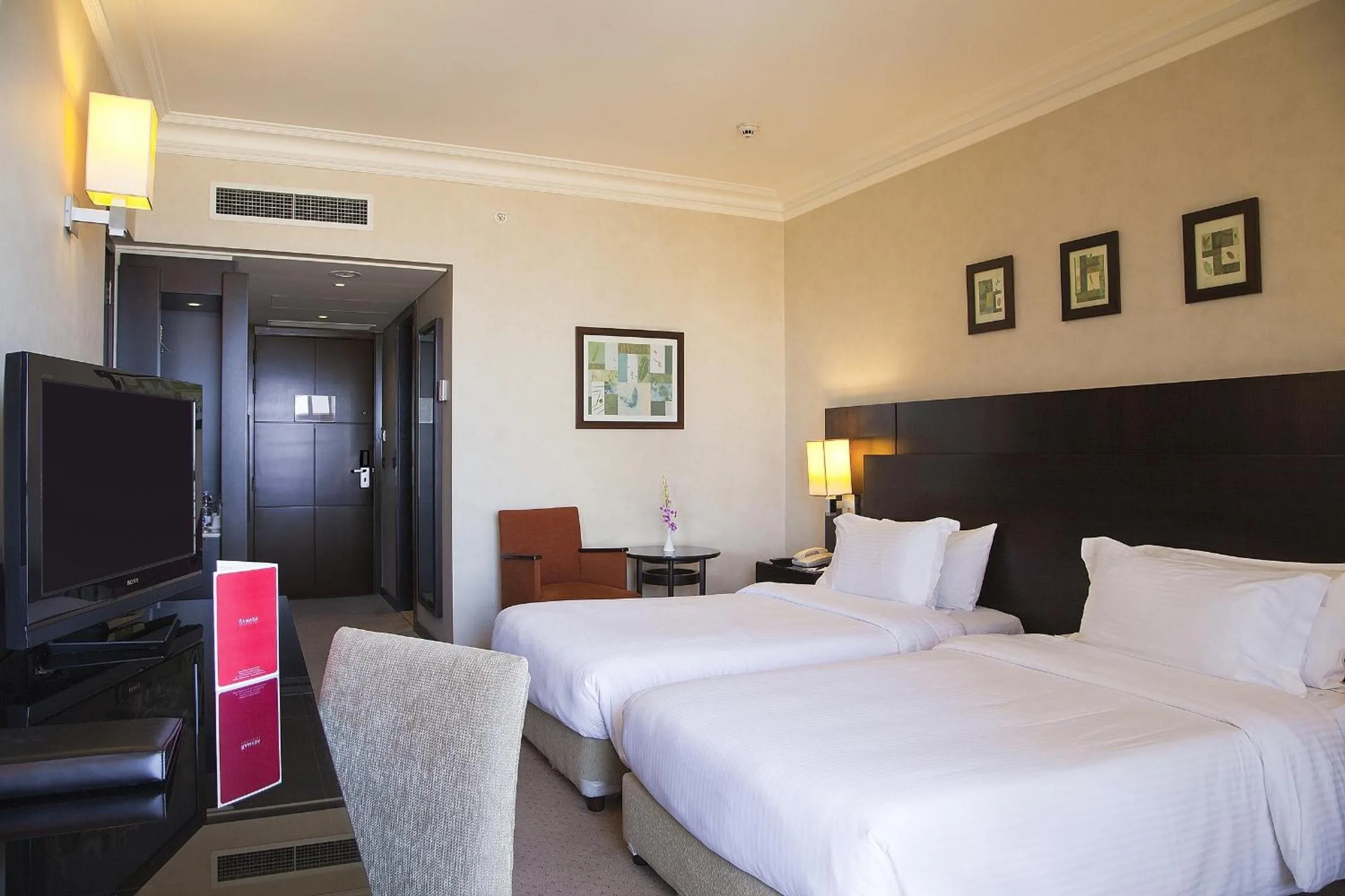 Photo of the whole room, Bed in Ramada Plaza by Wyndham Beirut Raouche