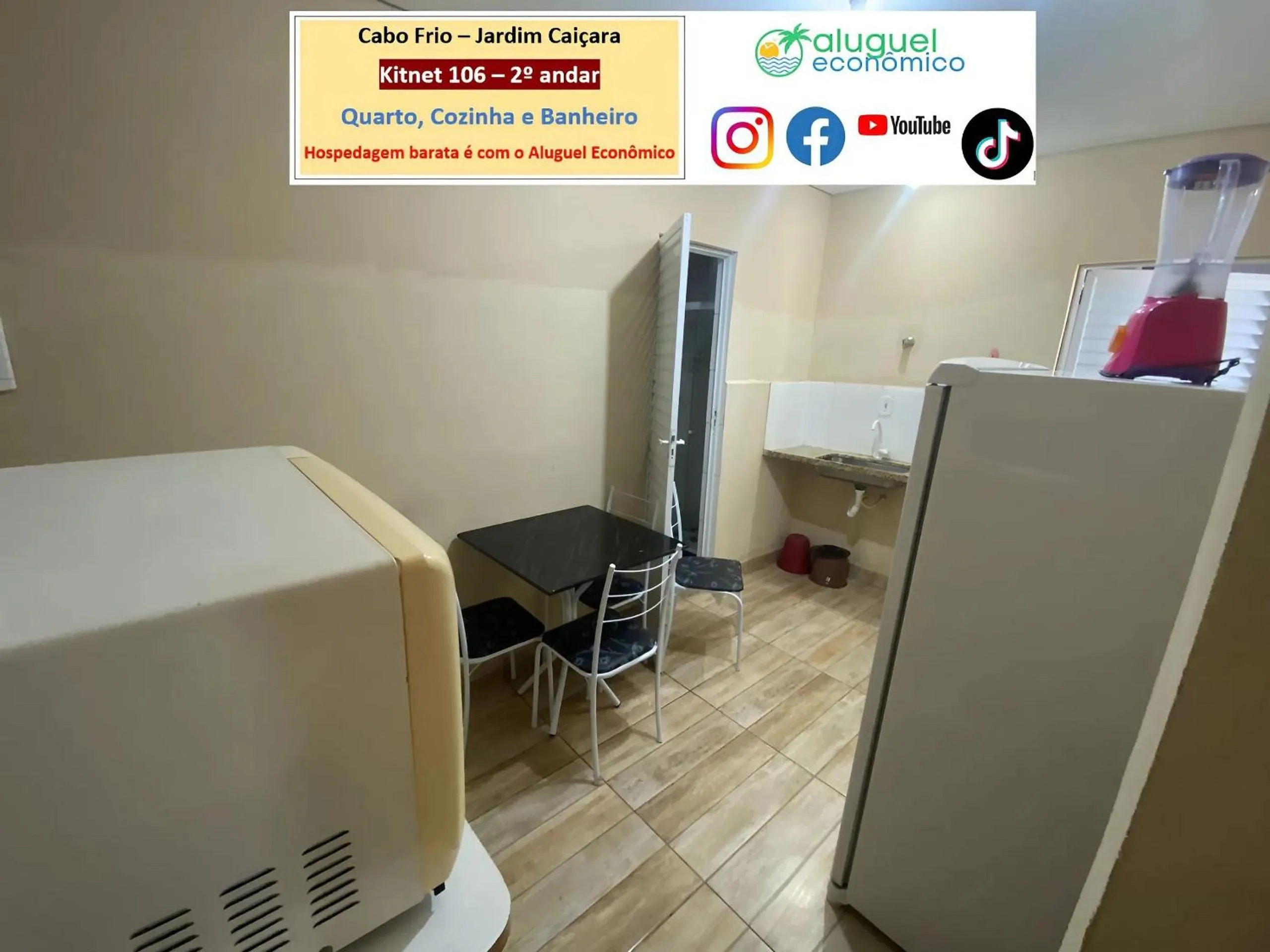 Kitchen or kitchenette in Cabo Frio - Jardim Caiçara - Aluguel Econômico