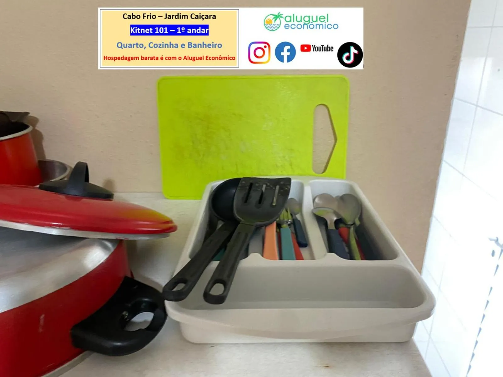 Kitchen or kitchenette in Cabo Frio - Jardim Caiçara - Aluguel Econômico