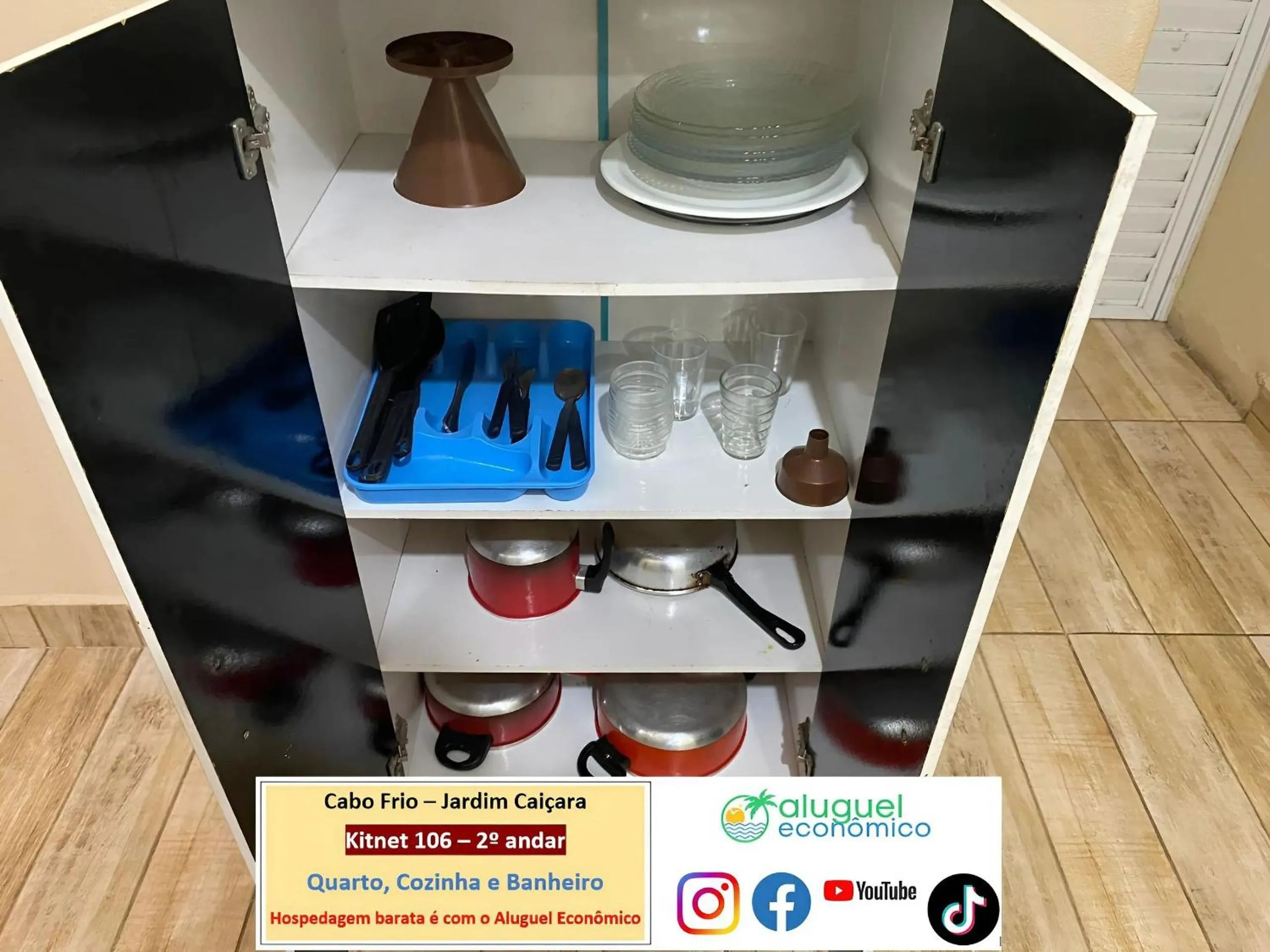 Kitchen or kitchenette in Cabo Frio - Jardim Caiçara - Aluguel Econômico