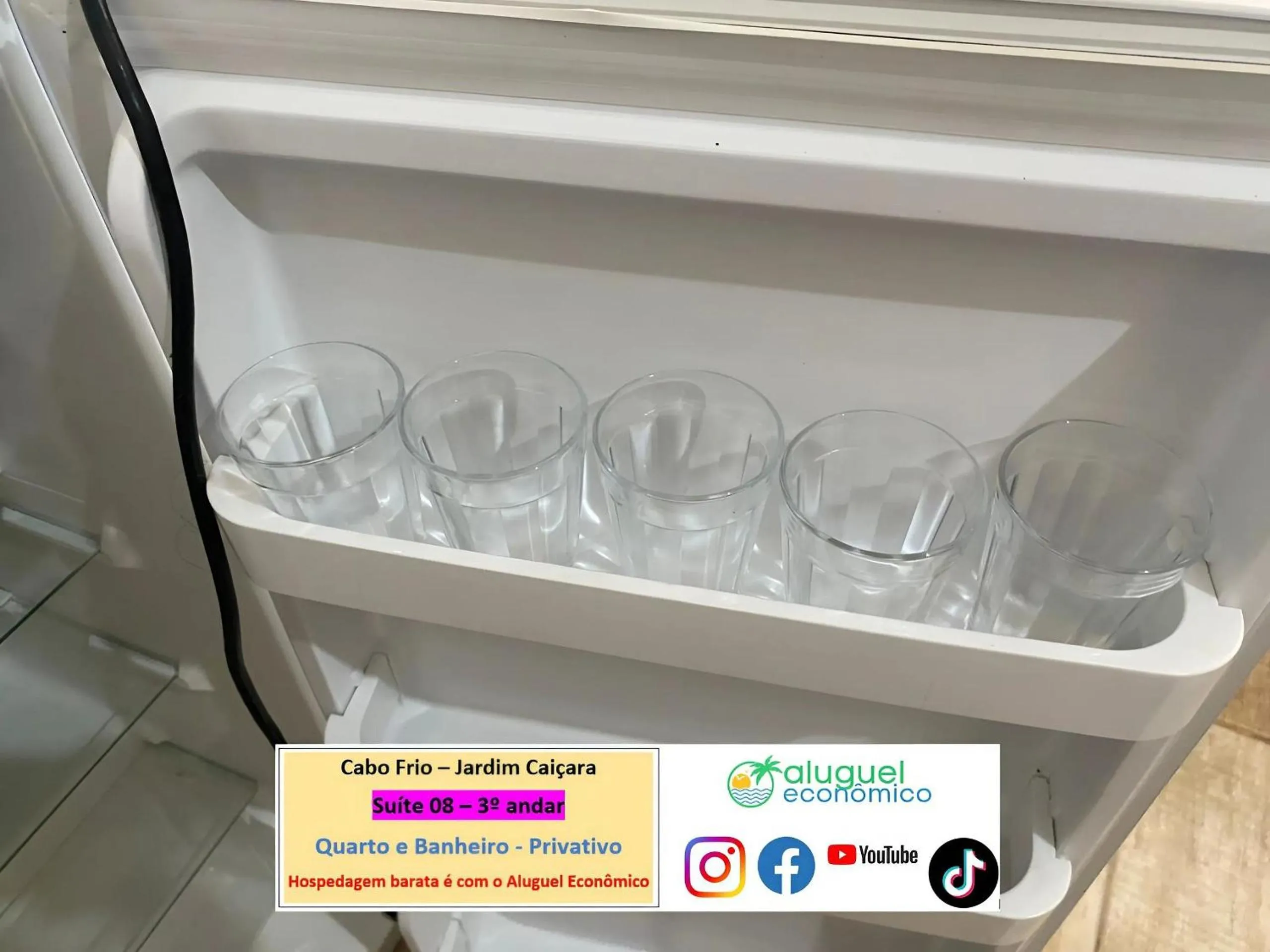 Bedroom in Cabo Frio - Jardim Caiçara - Aluguel Econômico