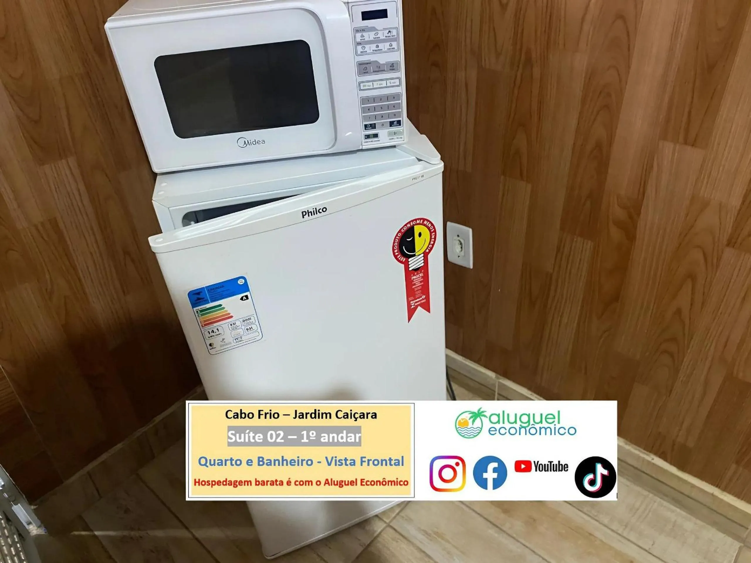 Bedroom in Cabo Frio - Jardim Caiçara - Aluguel Econômico