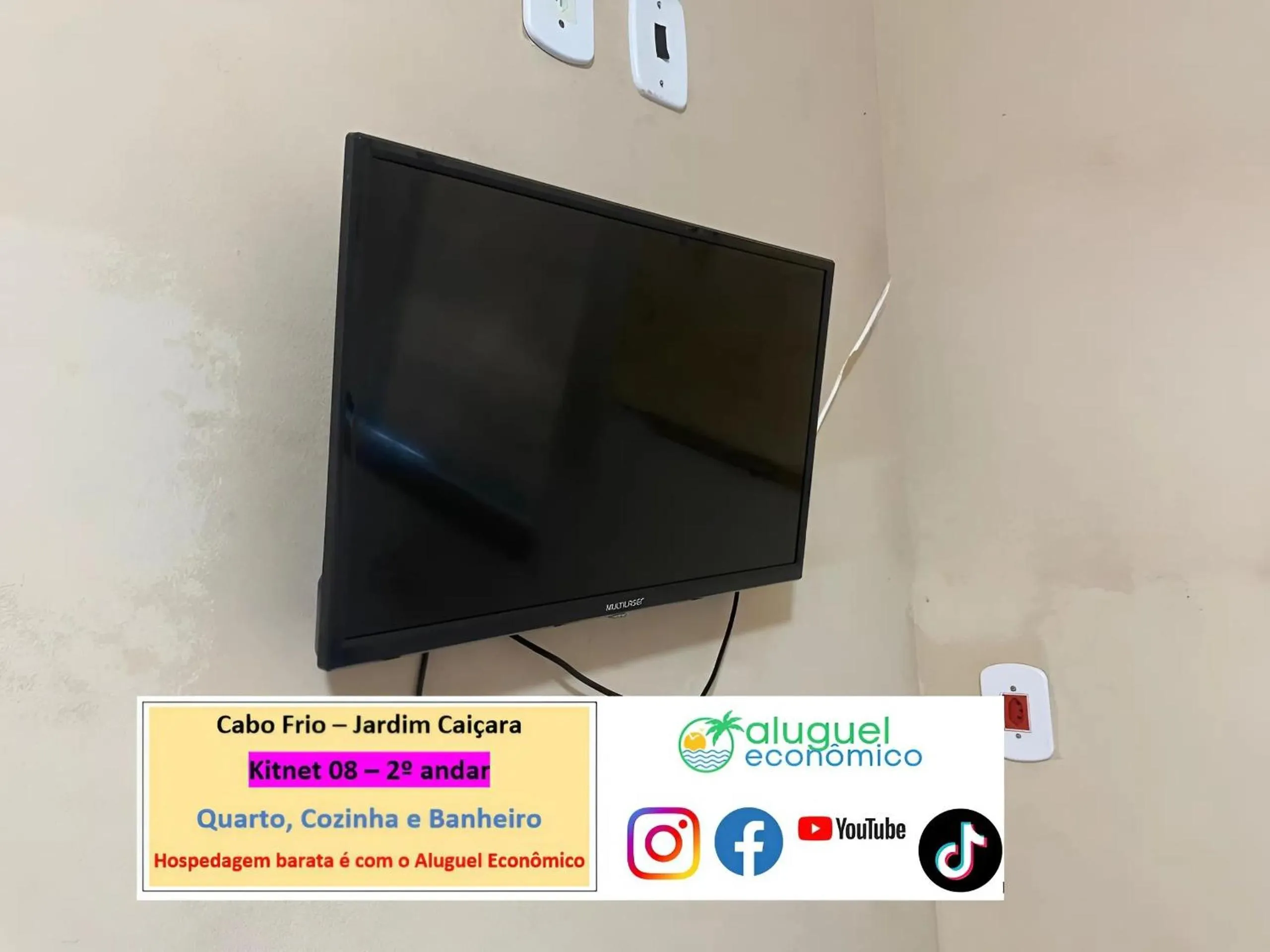 Bedroom in Cabo Frio - Jardim Caiçara - Aluguel Econômico