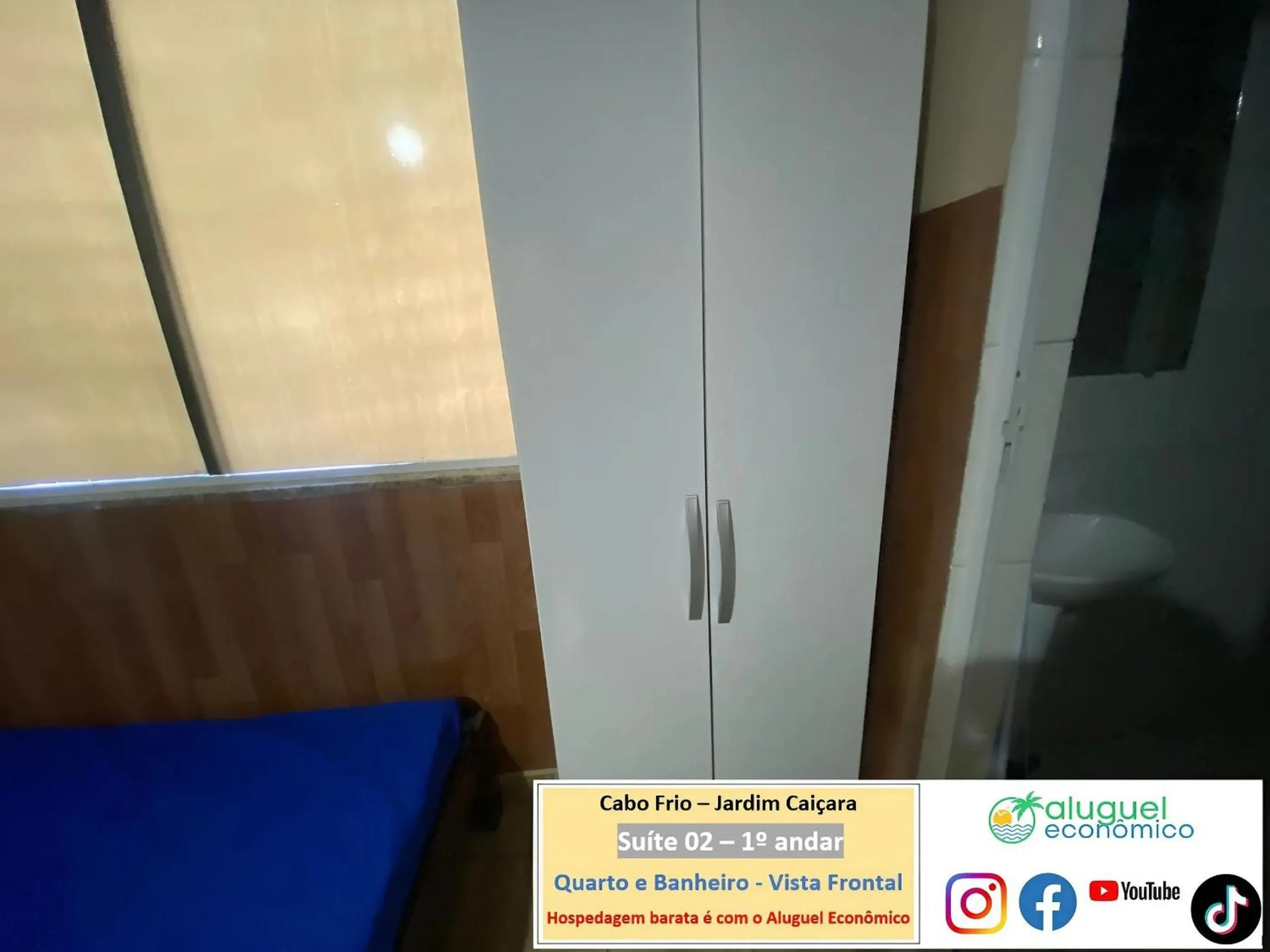 Bedroom, Bed in Cabo Frio - Jardim Caiçara - Aluguel Econômico