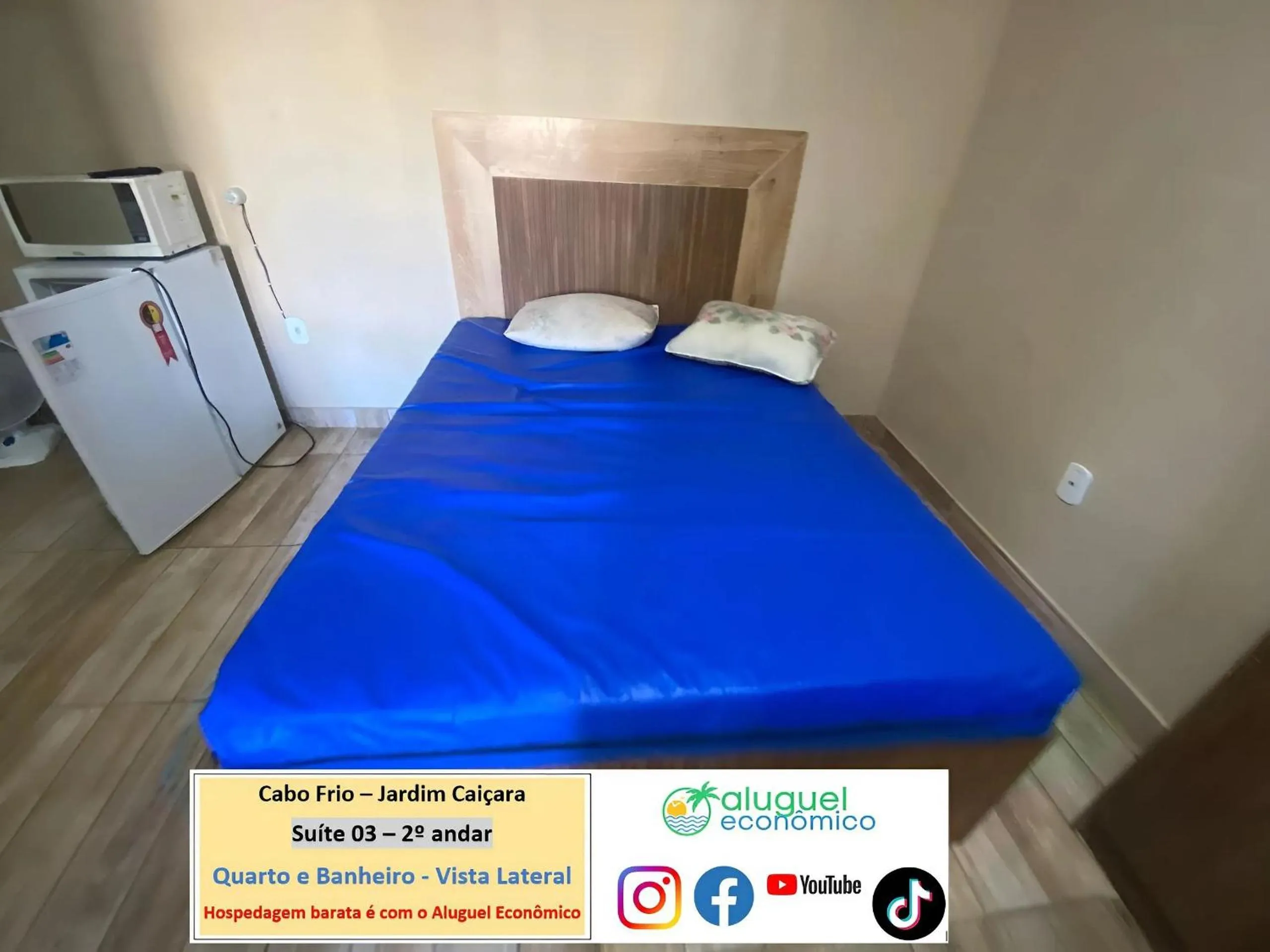 Bedroom, Bed in Cabo Frio - Jardim Caiçara - Aluguel Econômico