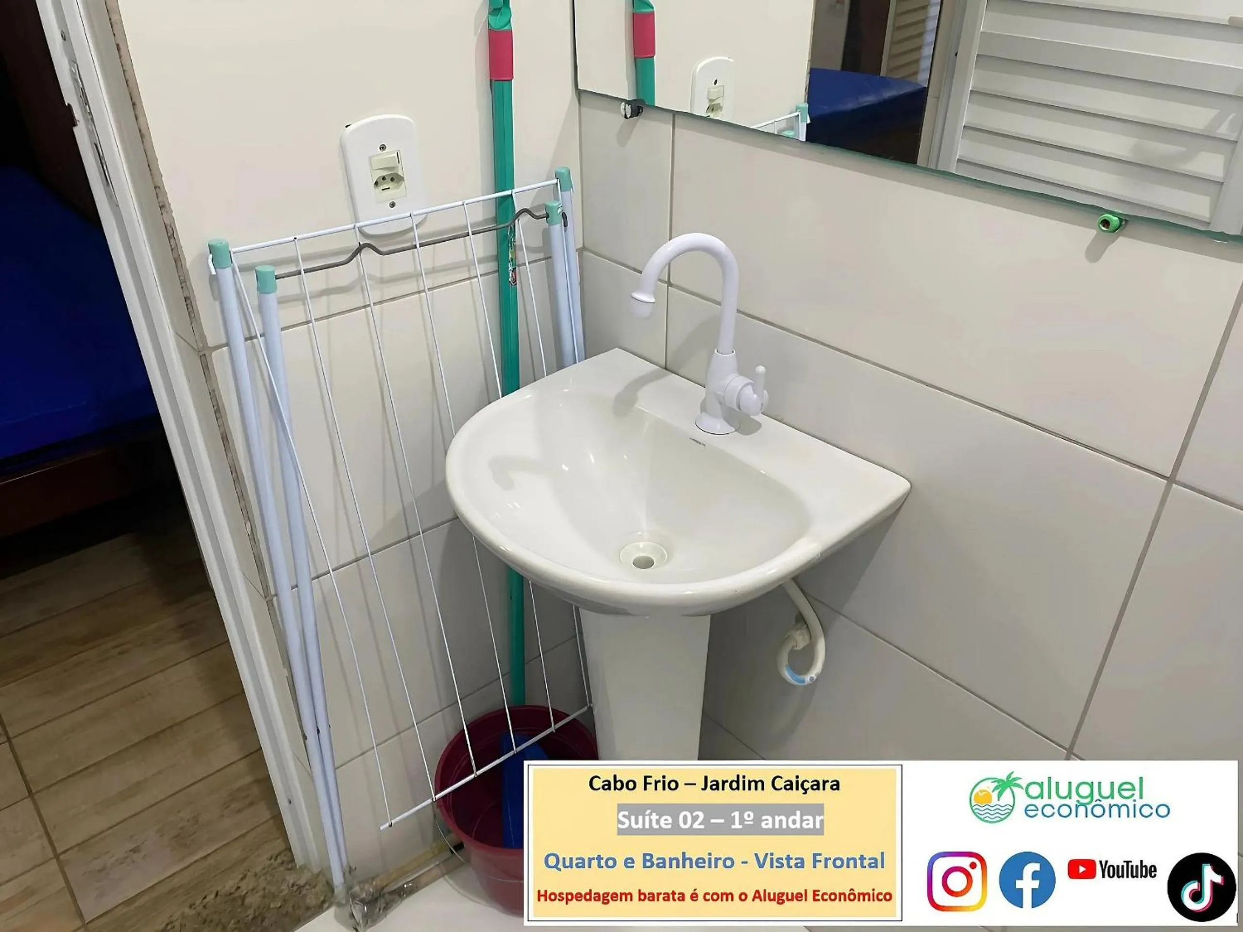 Toilet in Cabo Frio - Jardim Caiçara - Aluguel Econômico