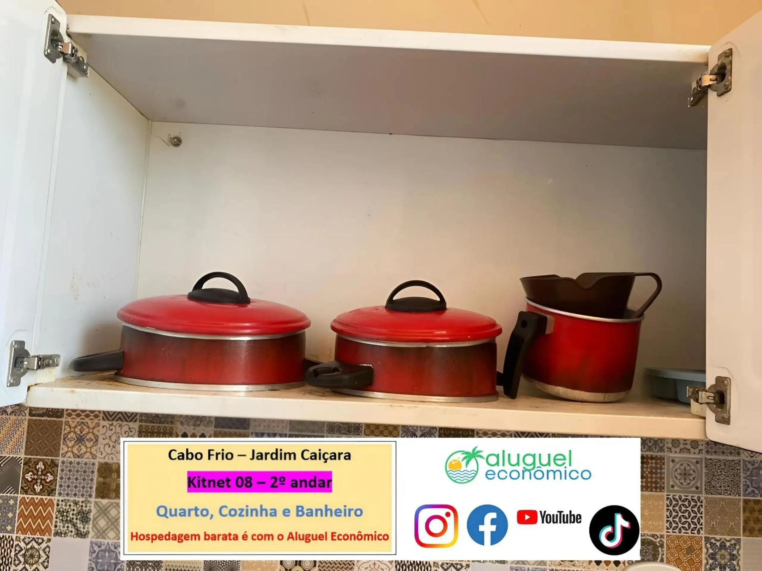 Kitchen or kitchenette in Cabo Frio - Jardim Caiçara - Aluguel Econômico