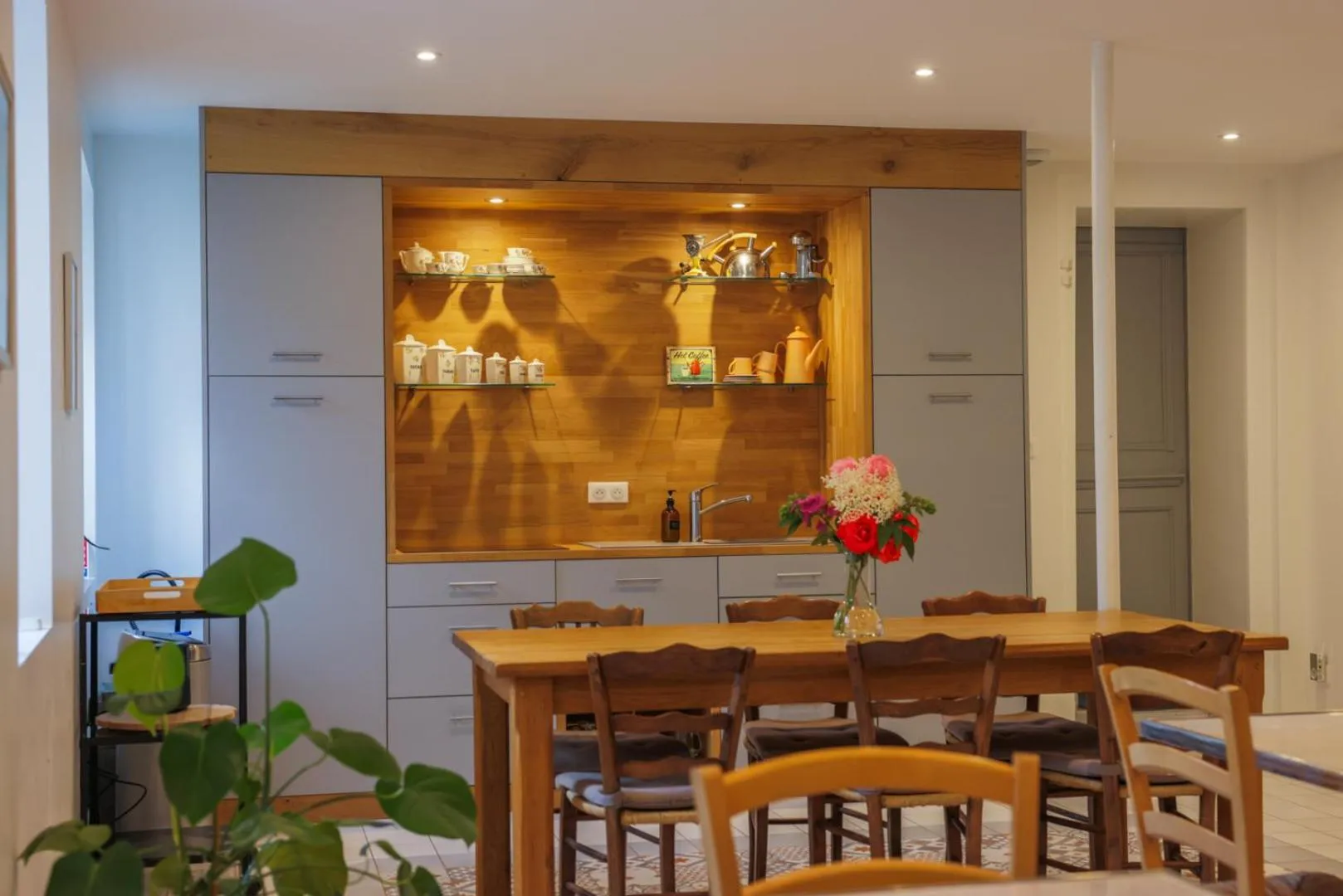 Communal kitchen in Clos Ceres