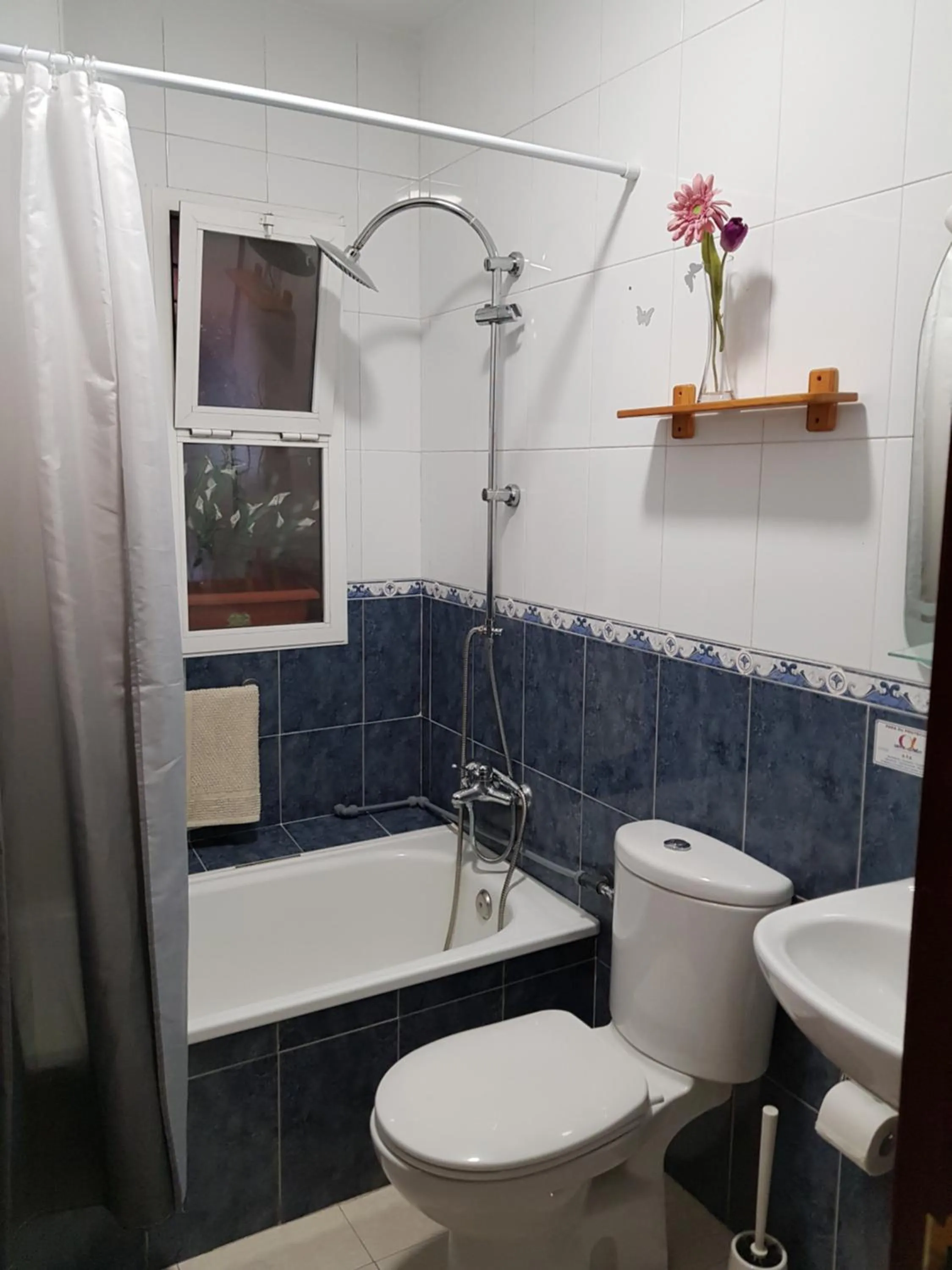 Bathroom in Pension La Vega