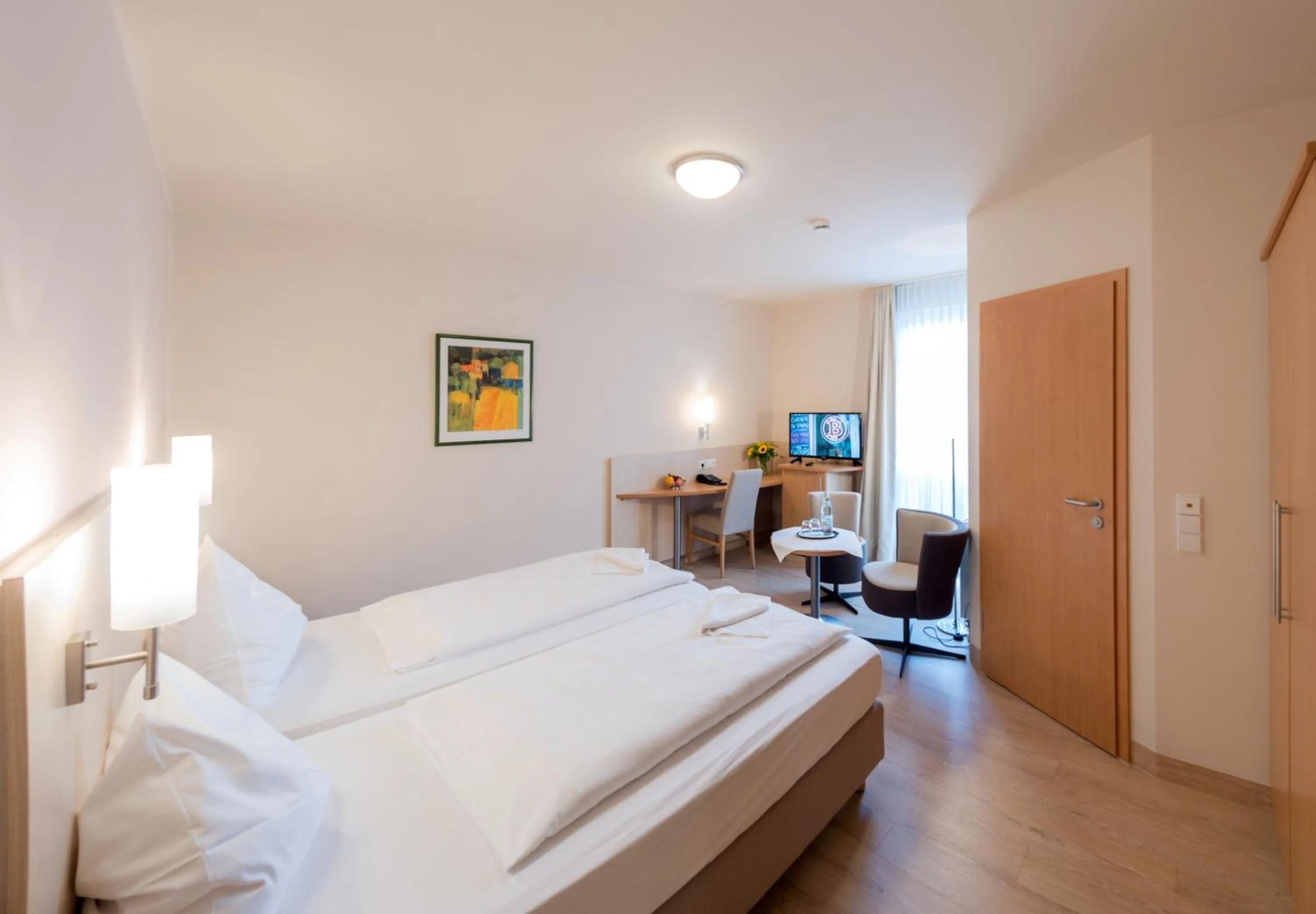 Bed in Amtsstüble Hotel & Restaurant