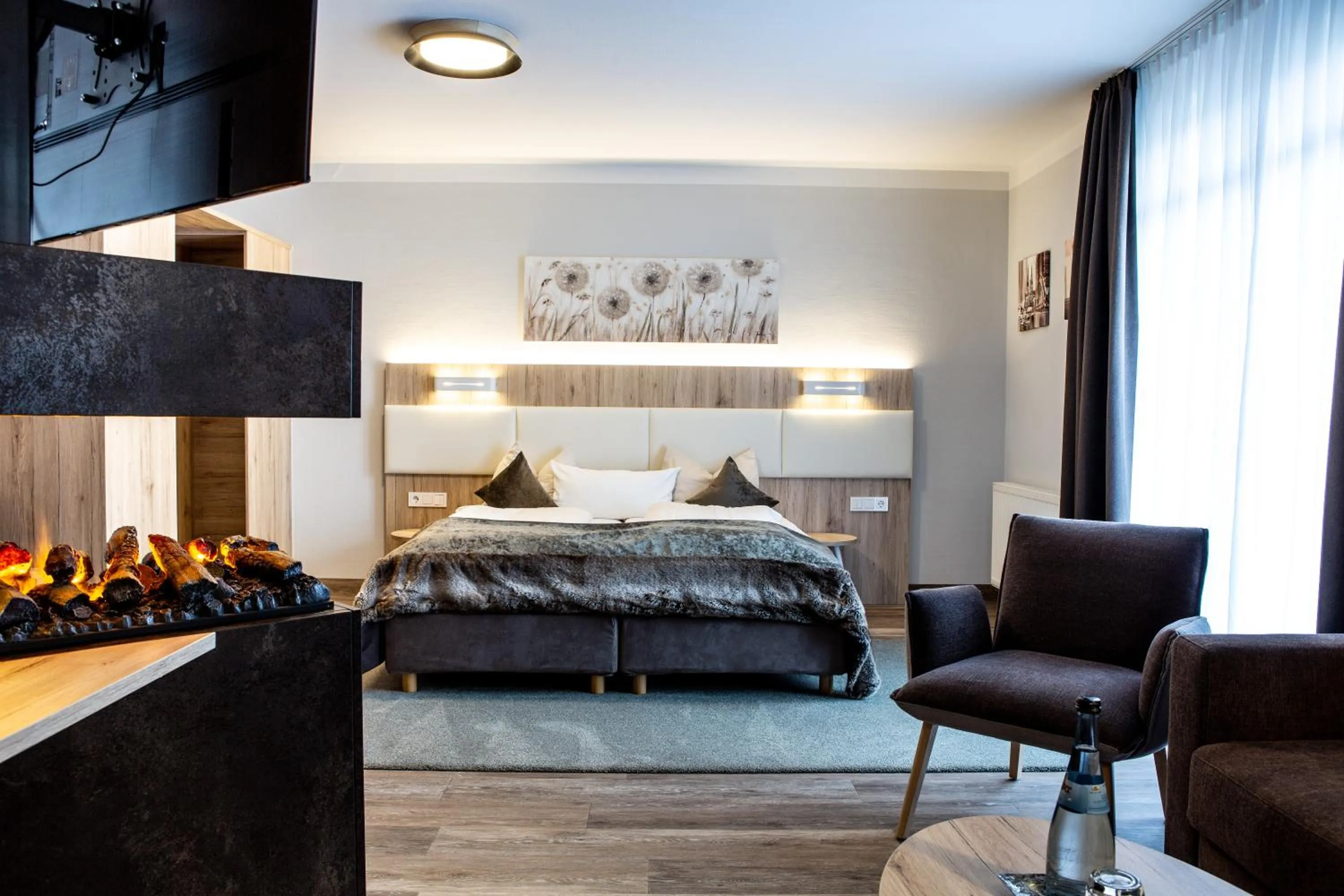 Bed in Amtsstüble Hotel & Restaurant