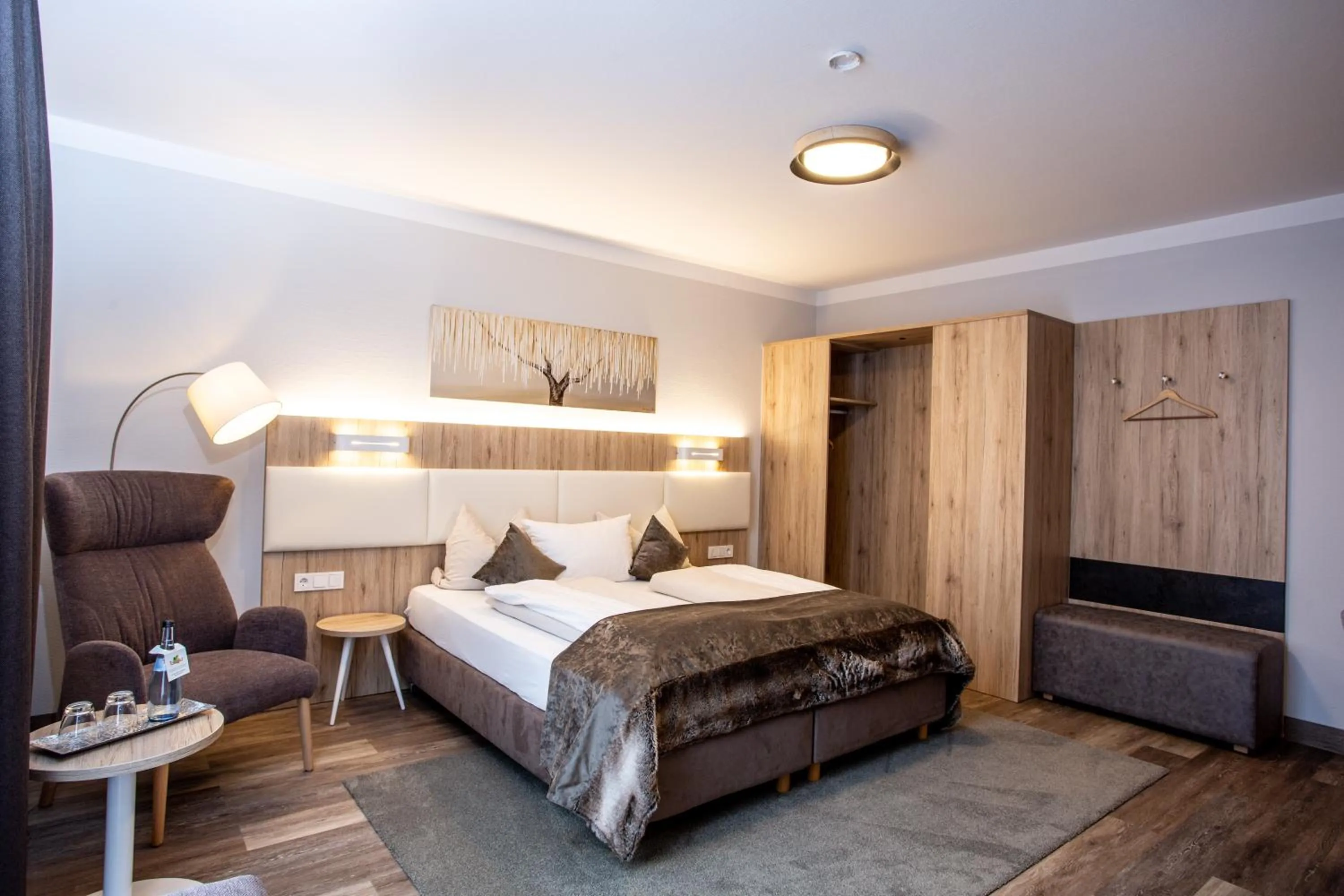 Bed in Amtsstüble Hotel & Restaurant