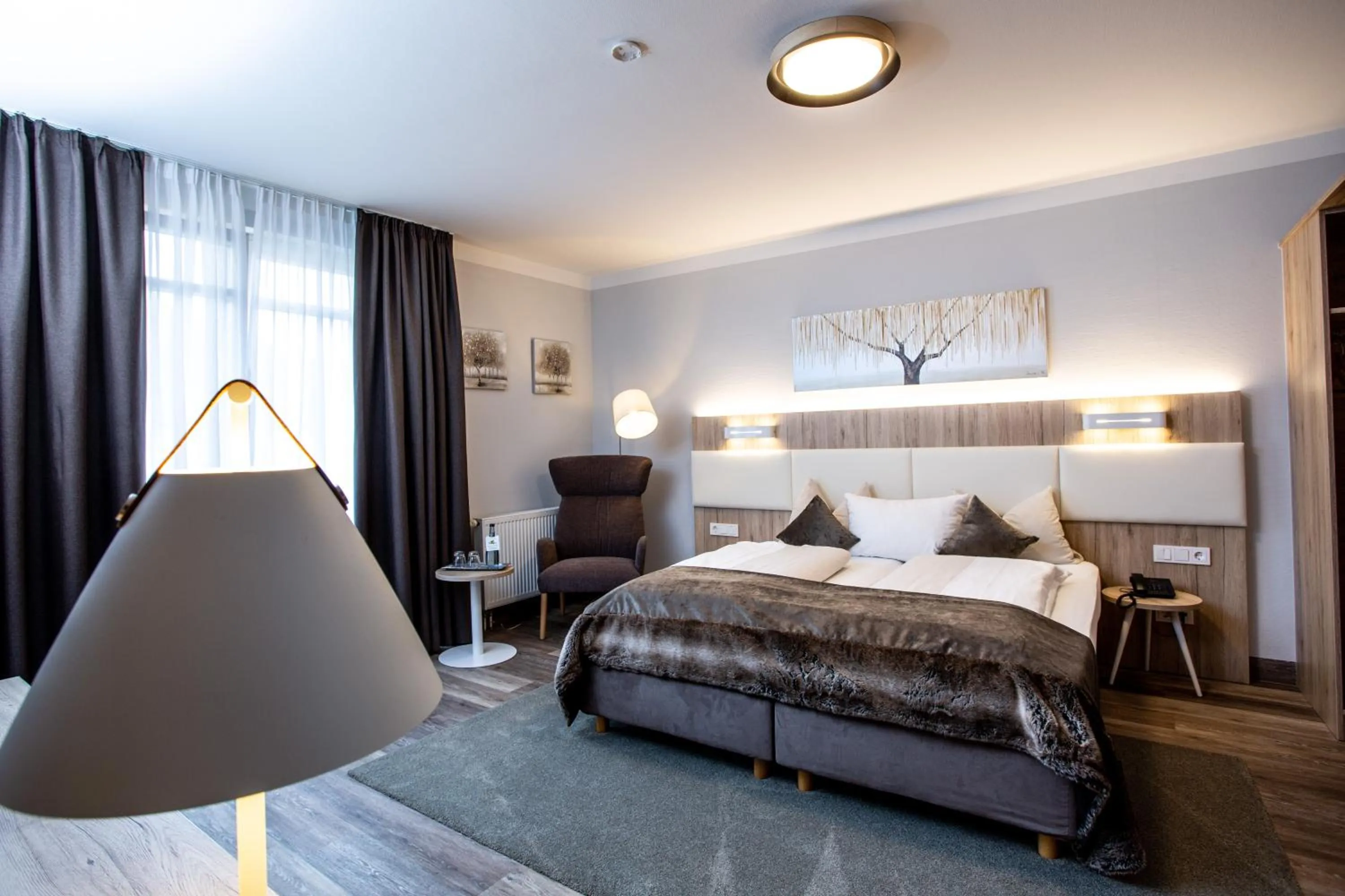 Bed in Amtsstüble Hotel & Restaurant