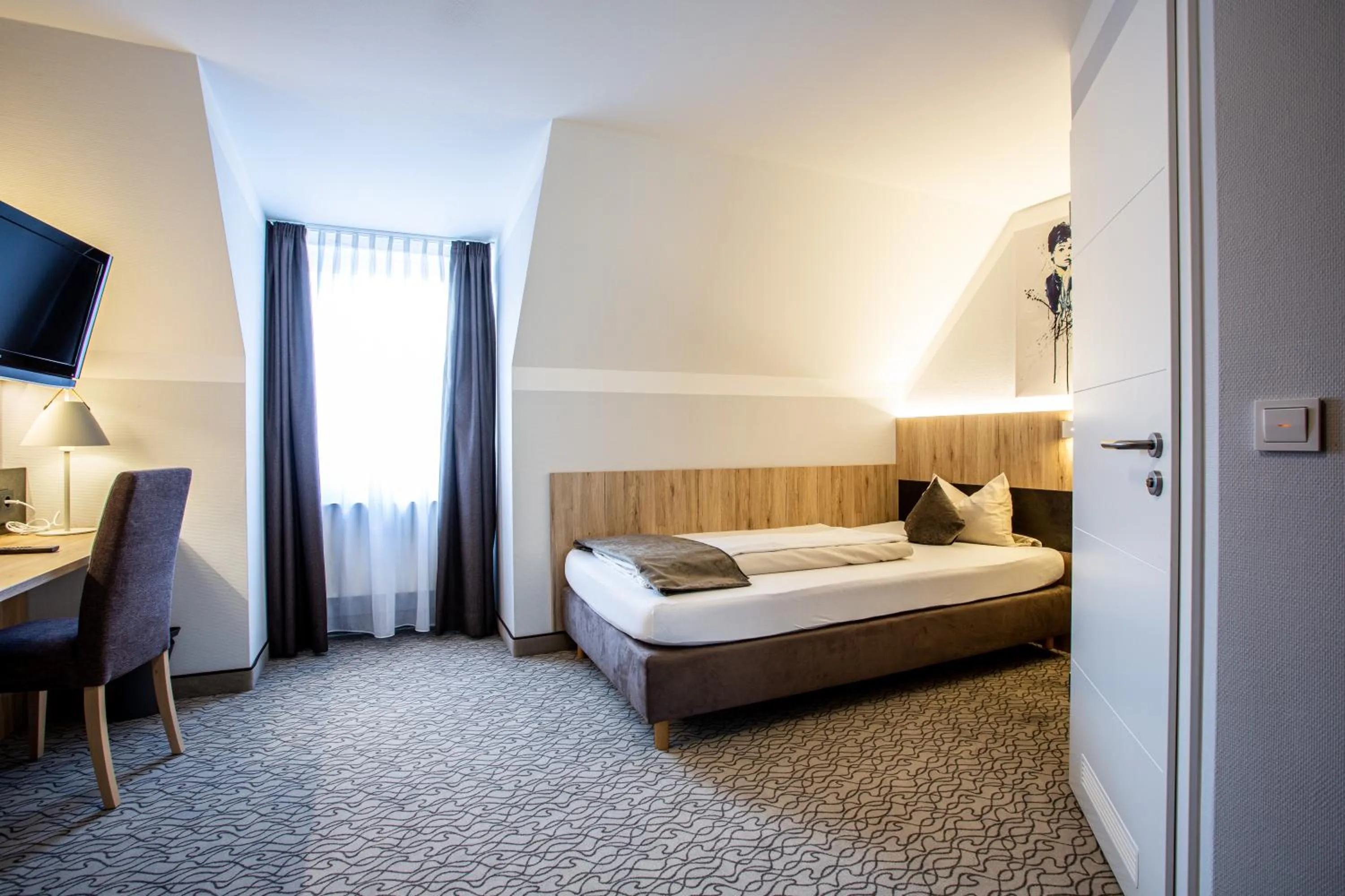 Bed in Amtsstüble Hotel & Restaurant