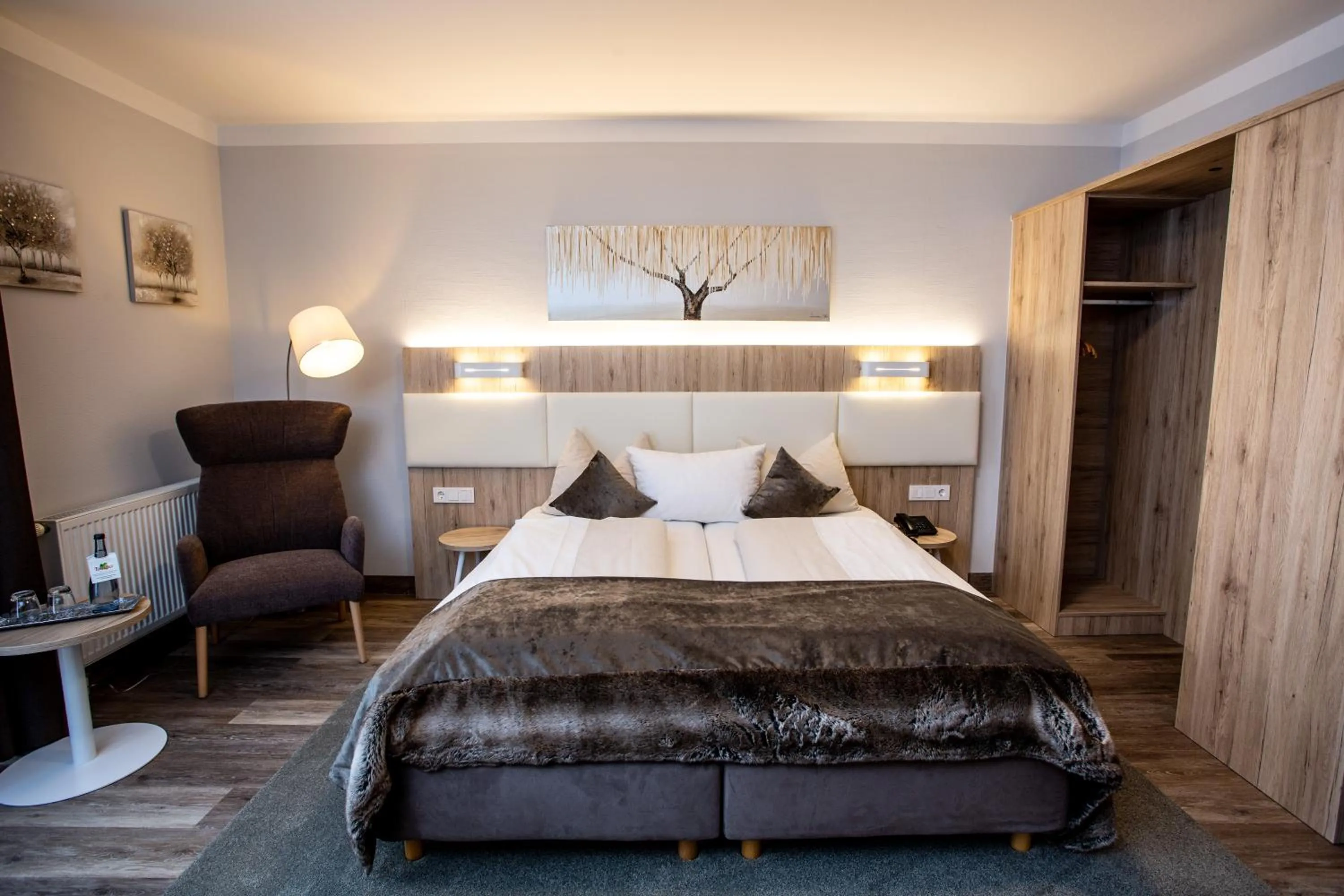 Bed in Amtsstüble Hotel & Restaurant