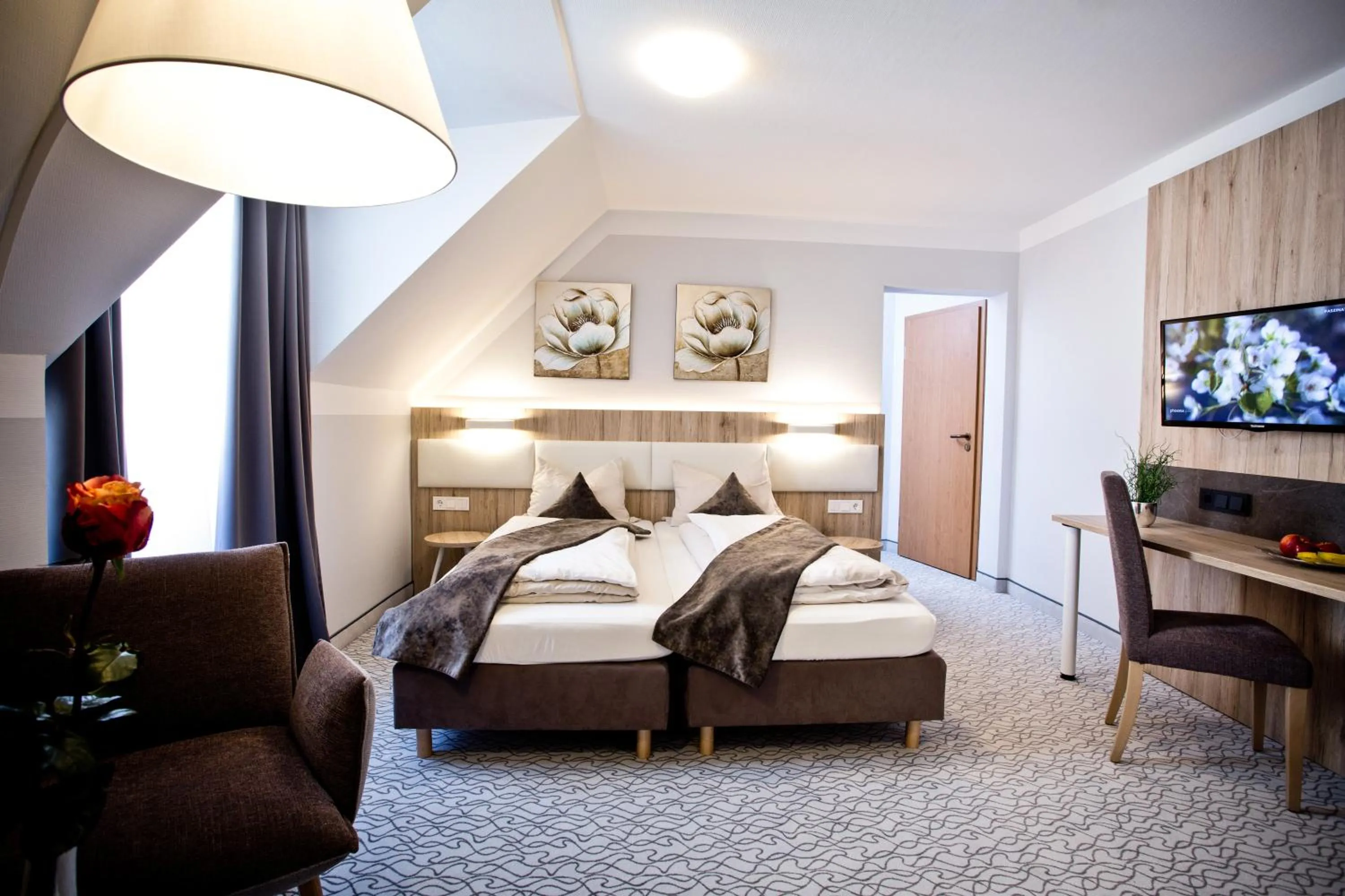 Photo of the whole room, Bed in Amtsstüble Hotel & Restaurant