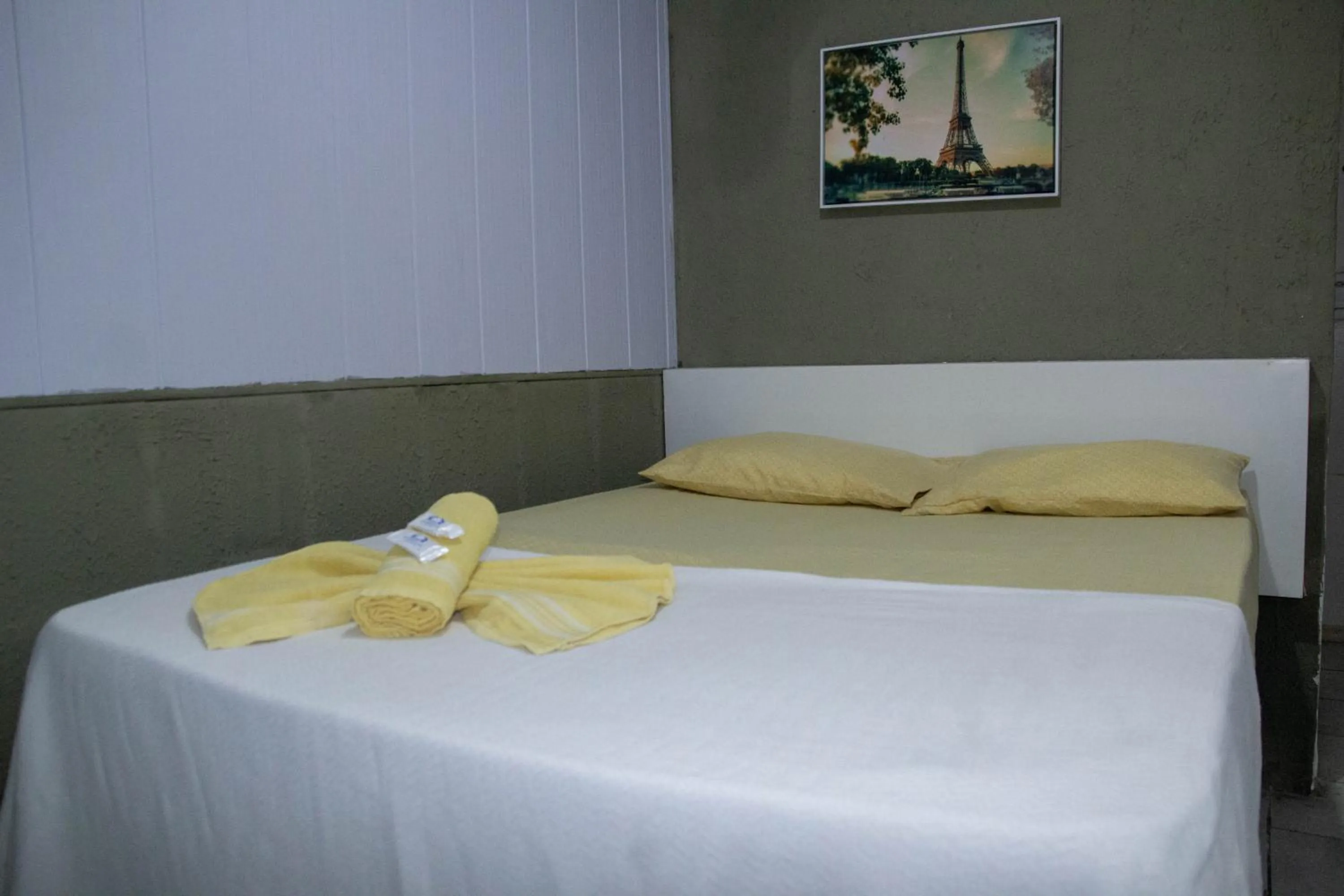 Bed in Casa Aeroporto Pousada