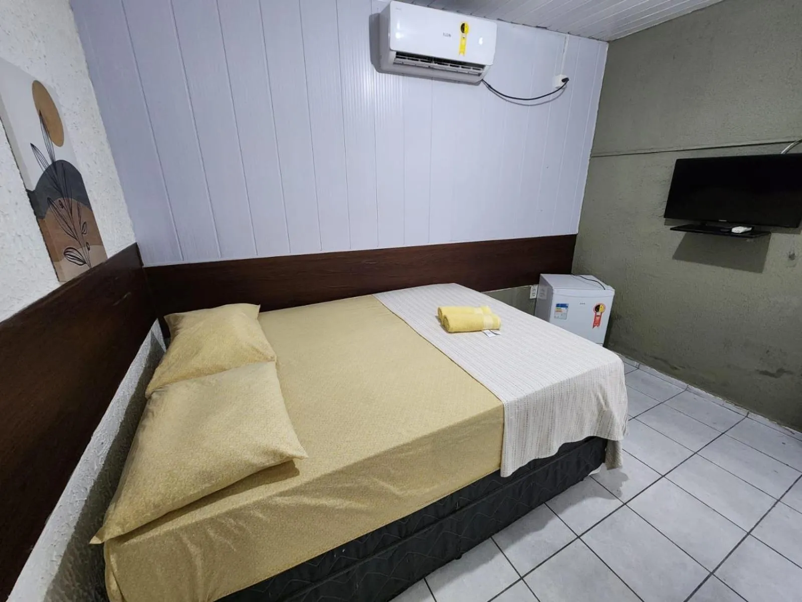 Bed in Casa Aeroporto Pousada