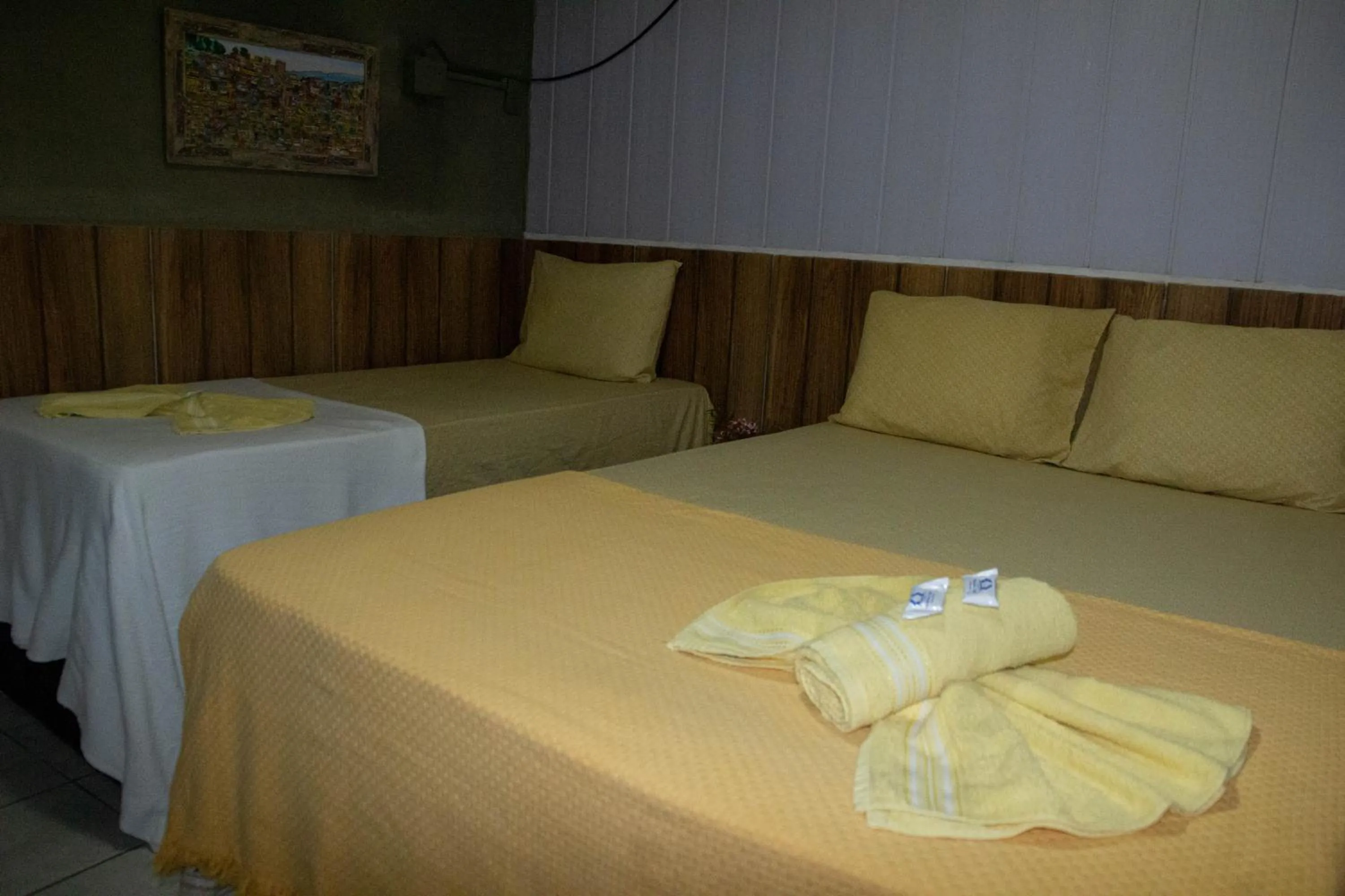 Bed in Casa Aeroporto Pousada