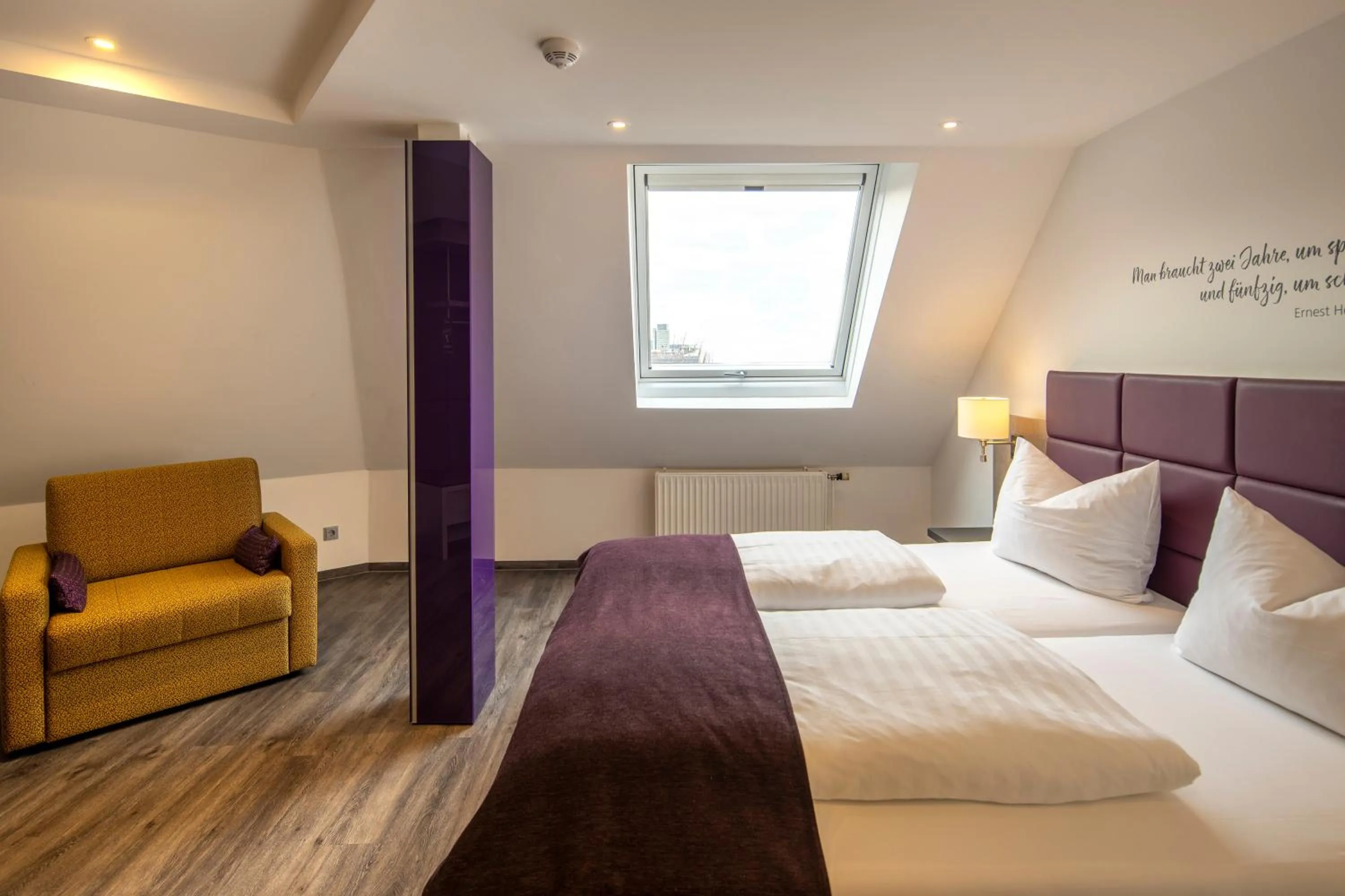 Bed in Hotel Gloria Superior