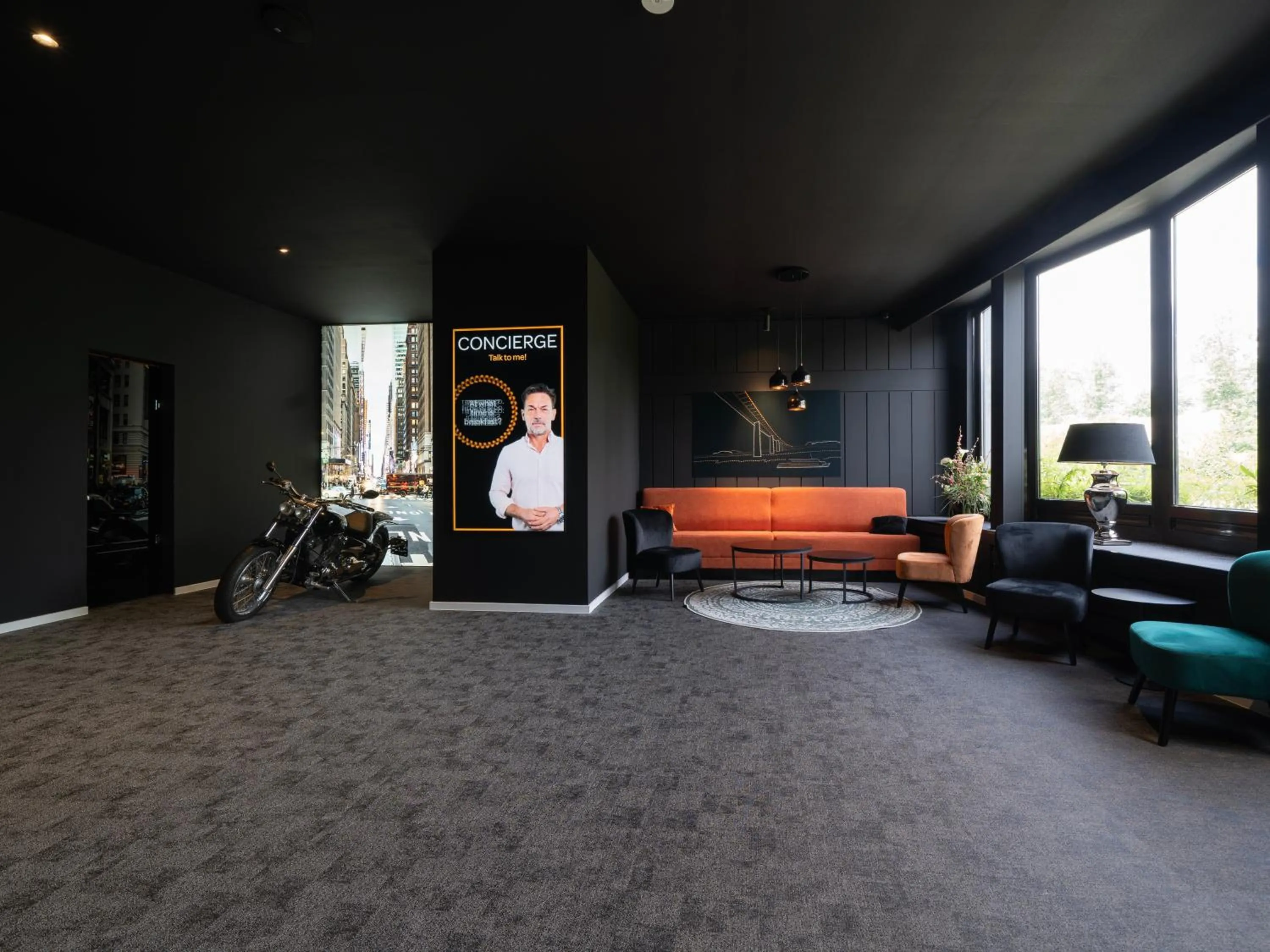 Lounge or bar in JustStay Mülheim Hotel & Apartments