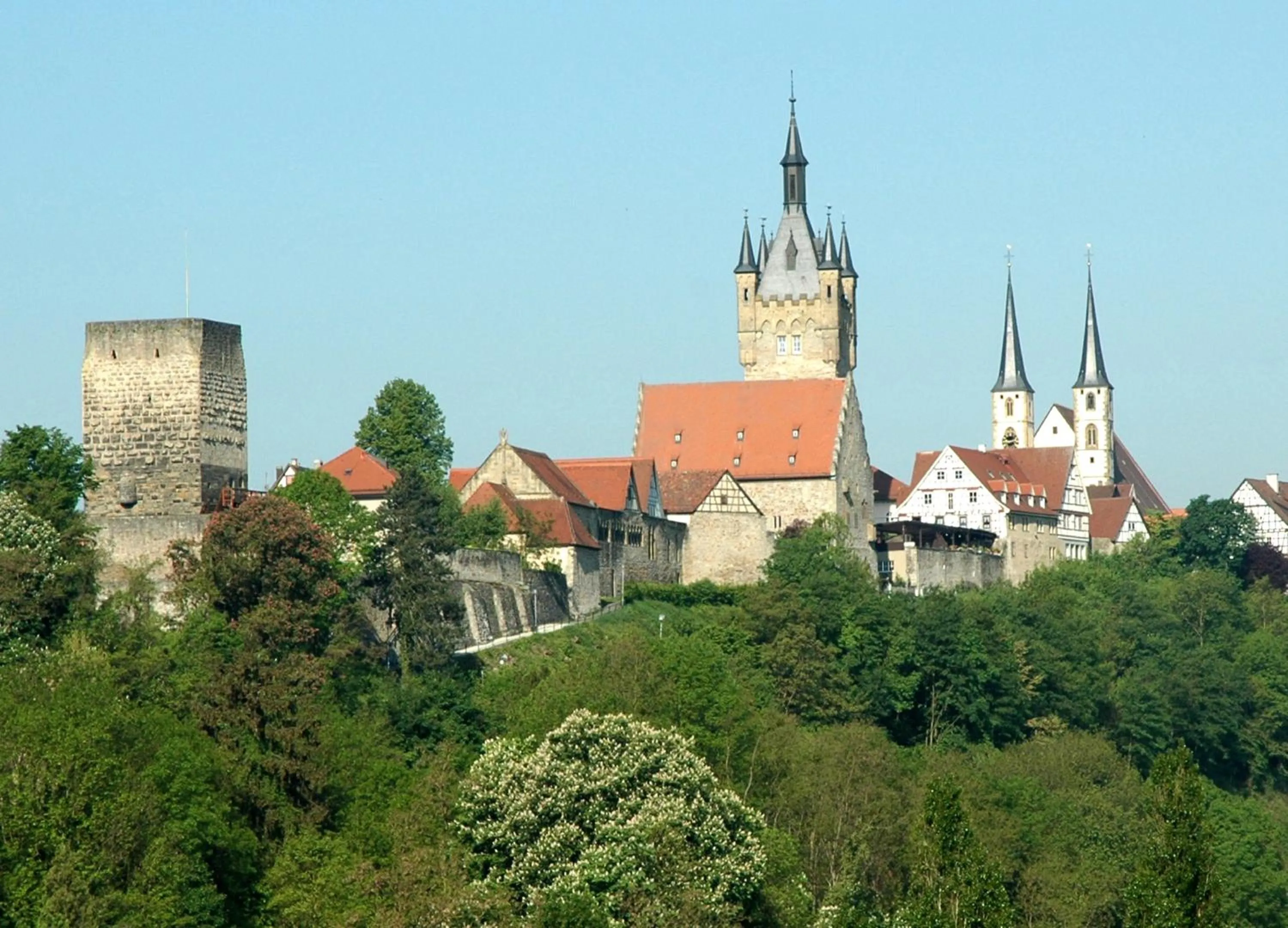 Landmark view in Hotel am Rosengarten