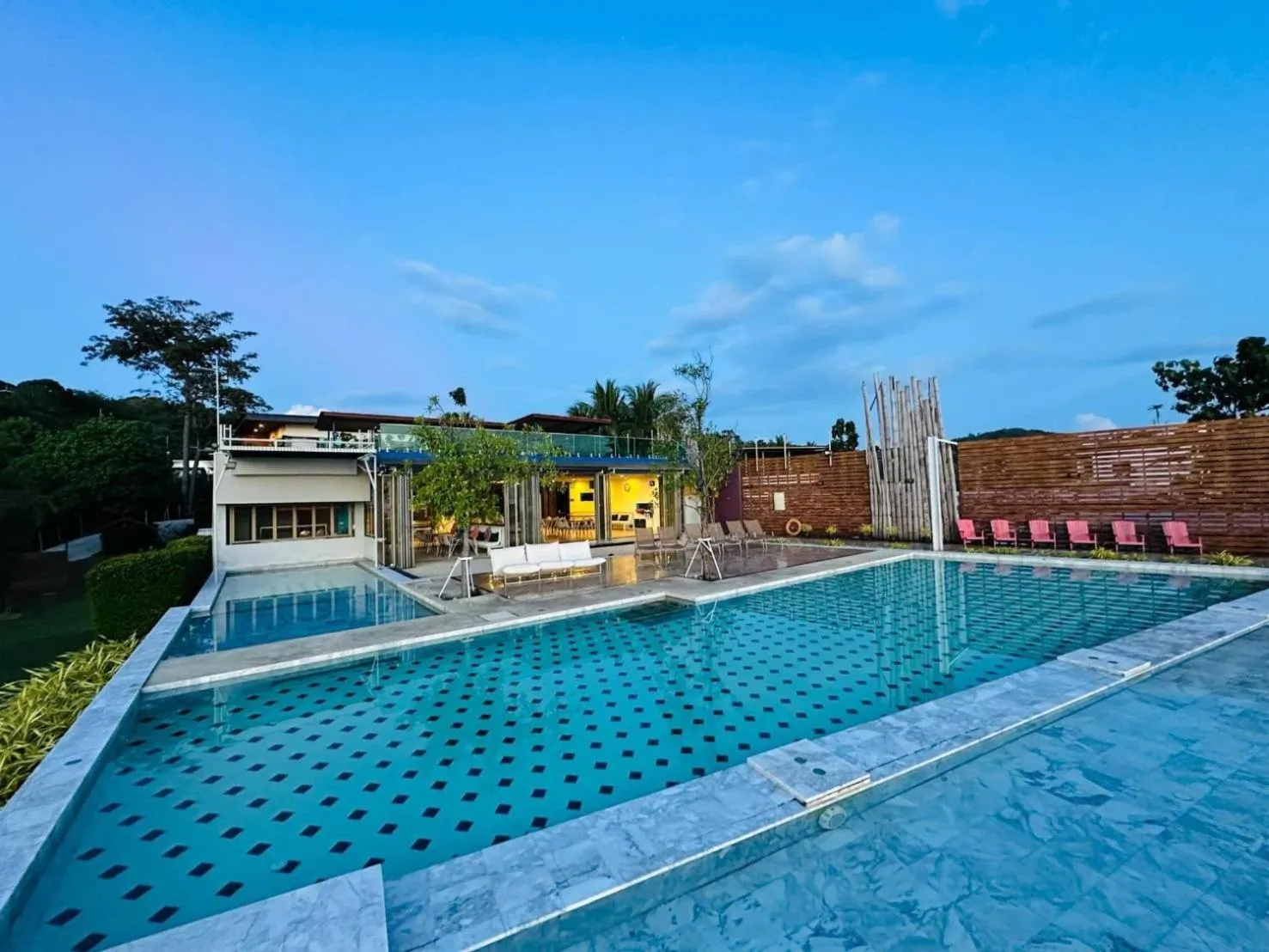 Swimming pool in Charcoal Panwa Beach Phuket