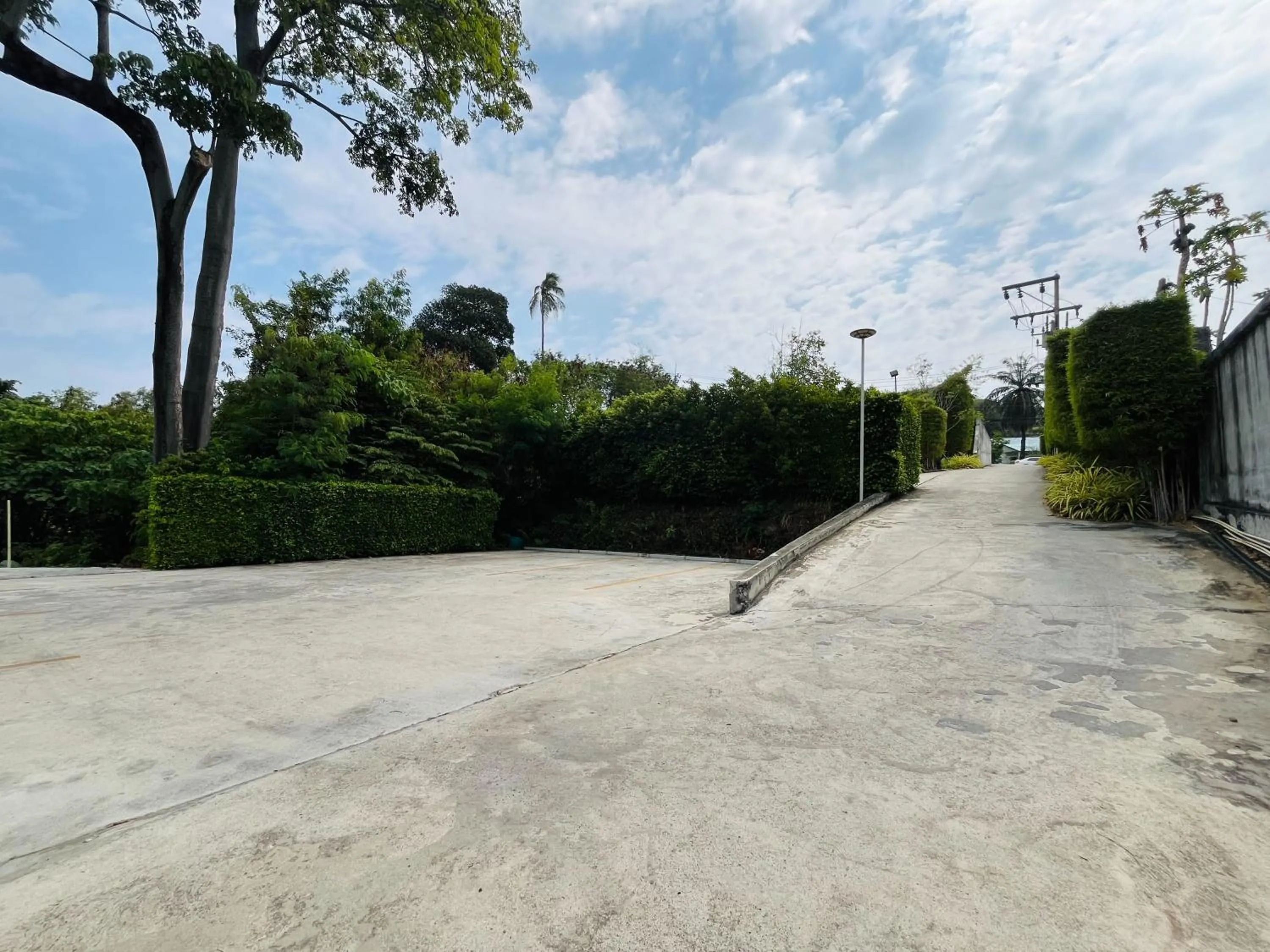 Parking in Charcoal Panwa Beach Phuket