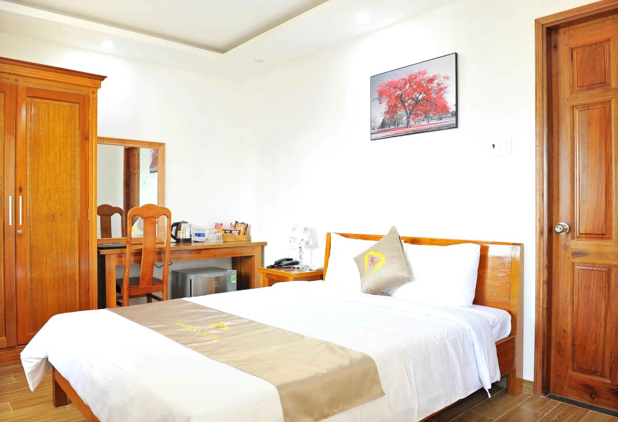 Bed in Khách sạn KIM NGÂN