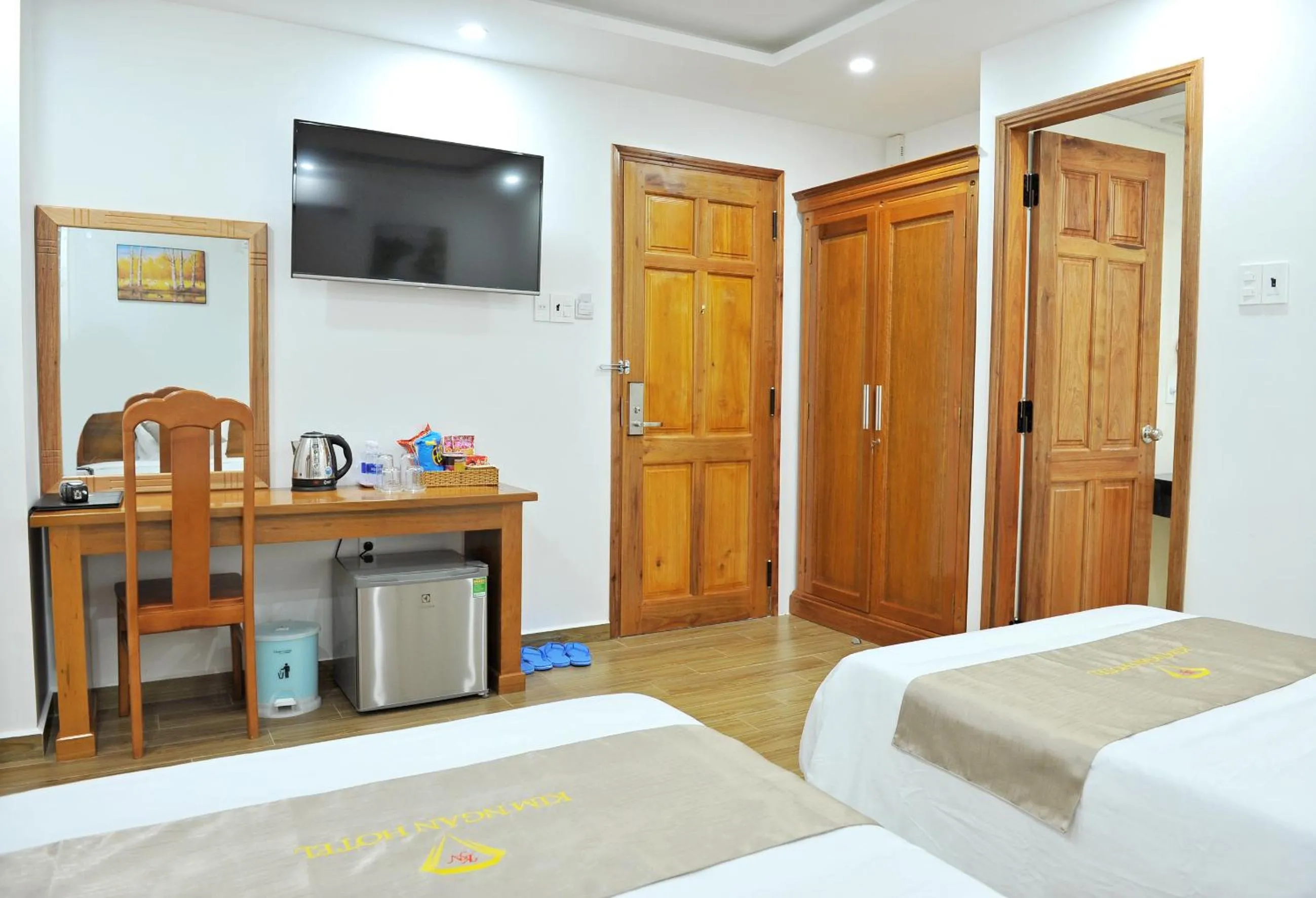 Bed in Khách sạn KIM NGÂN