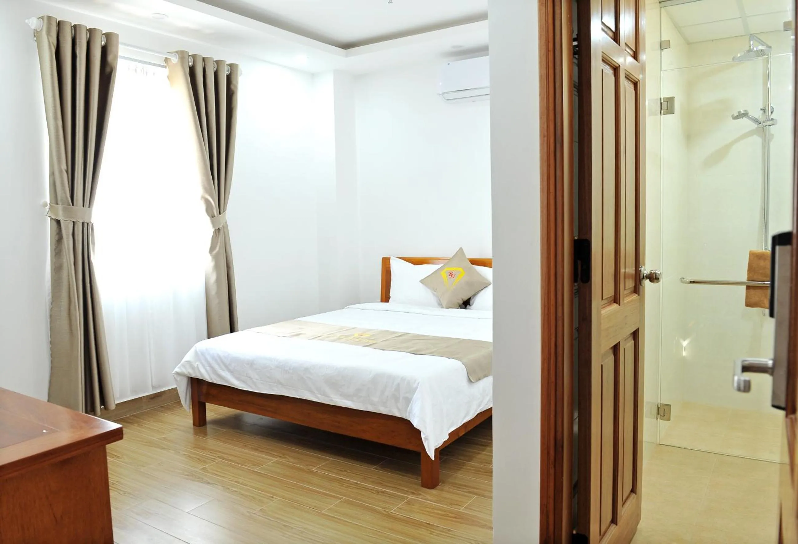 Bed in Khách sạn KIM NGÂN