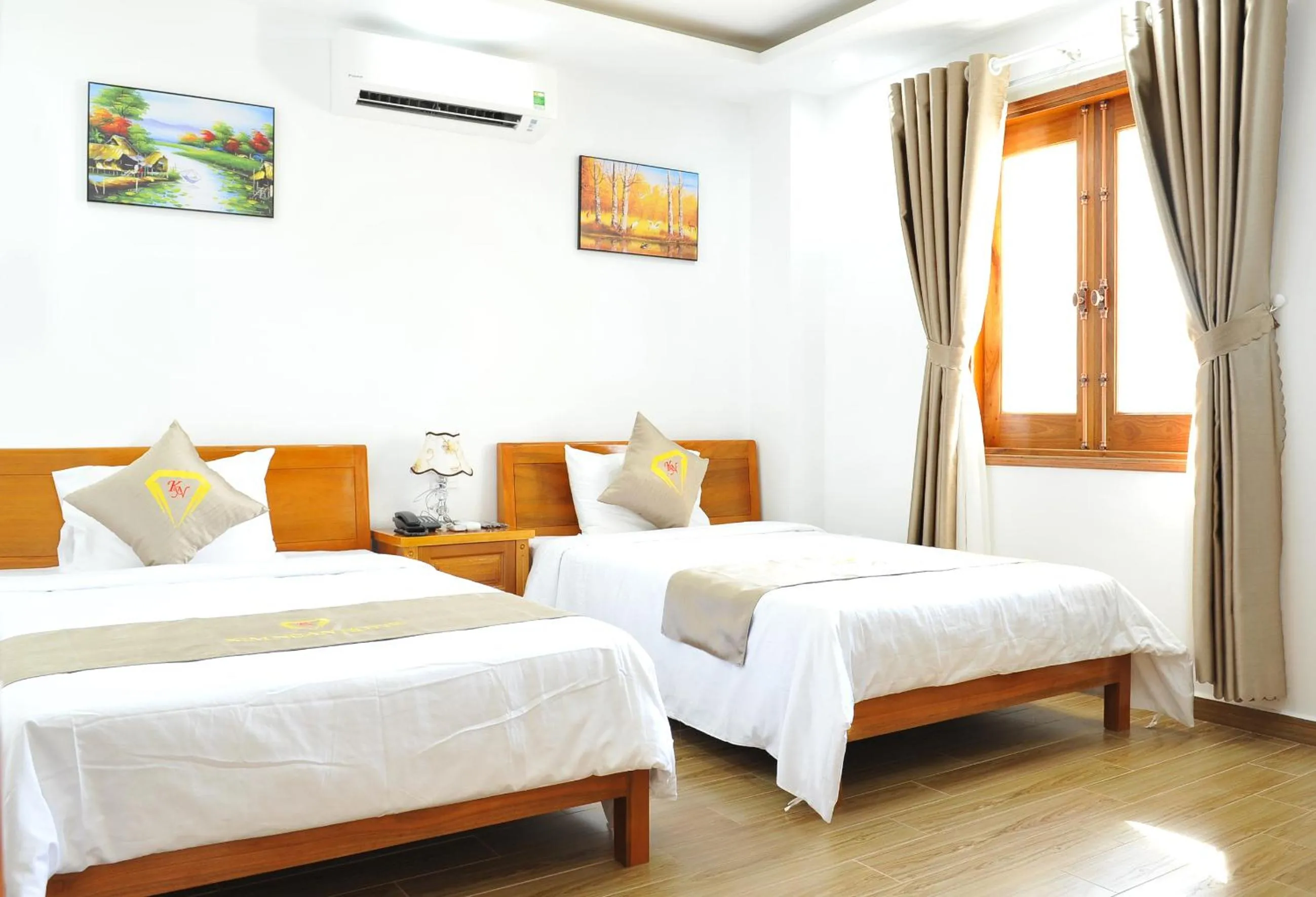 Bed in Khách sạn KIM NGÂN