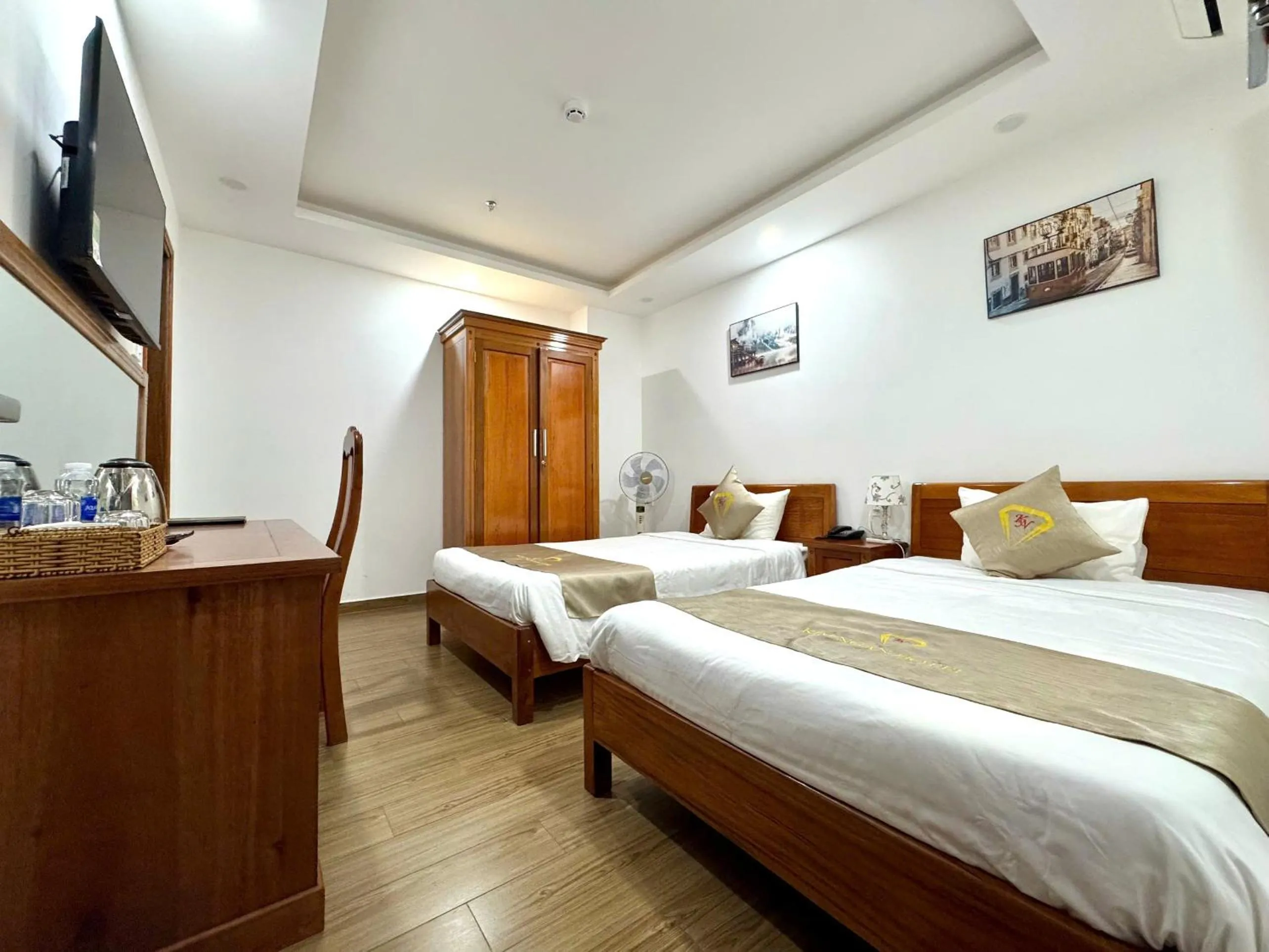 Bed in Khách sạn KIM NGÂN