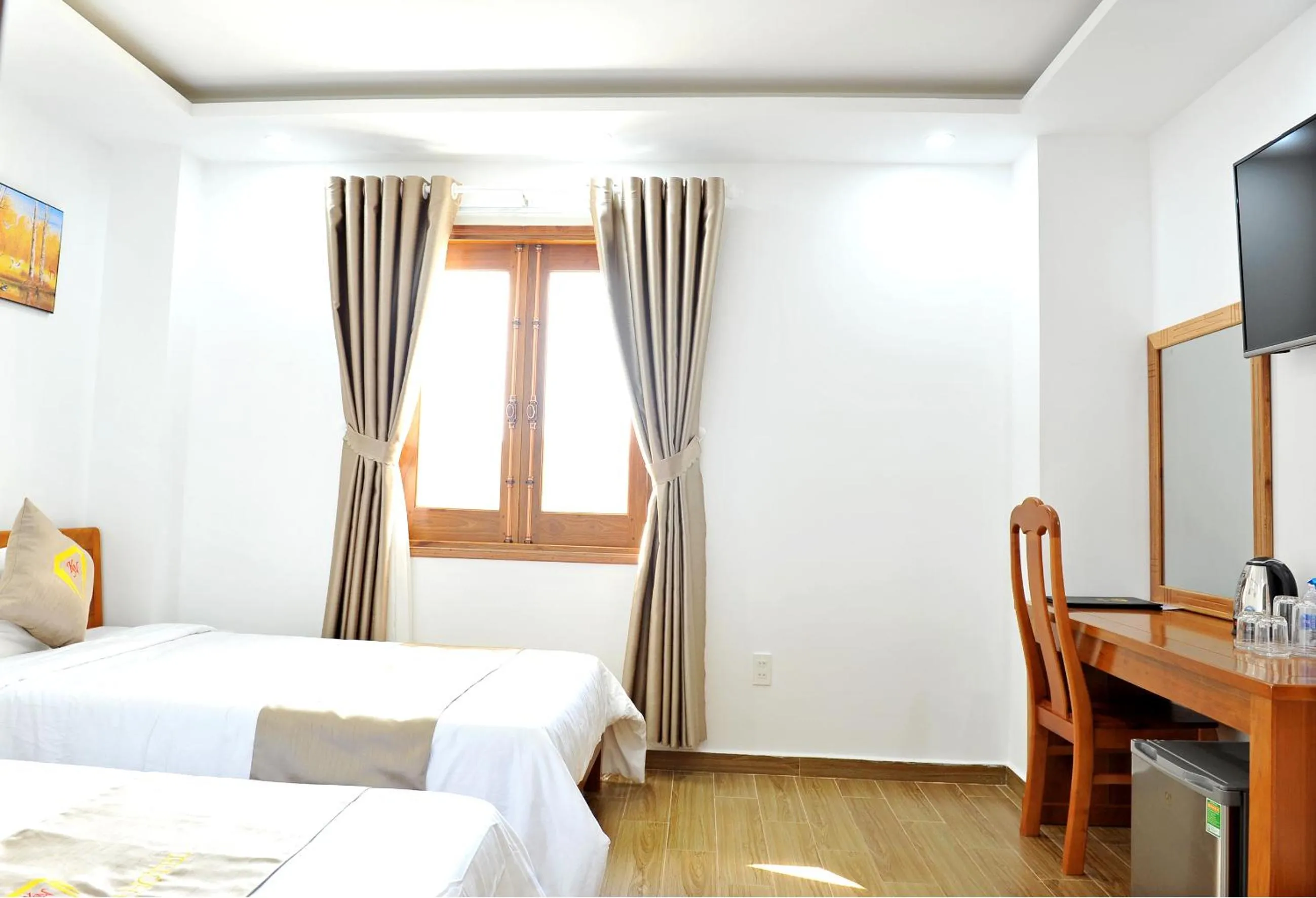 Bed in Khách sạn KIM NGÂN