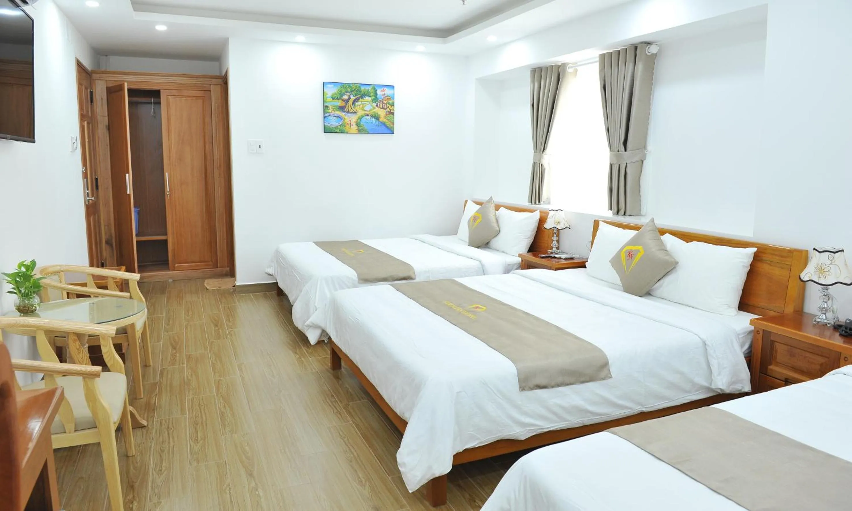 Bed in Khách sạn KIM NGÂN