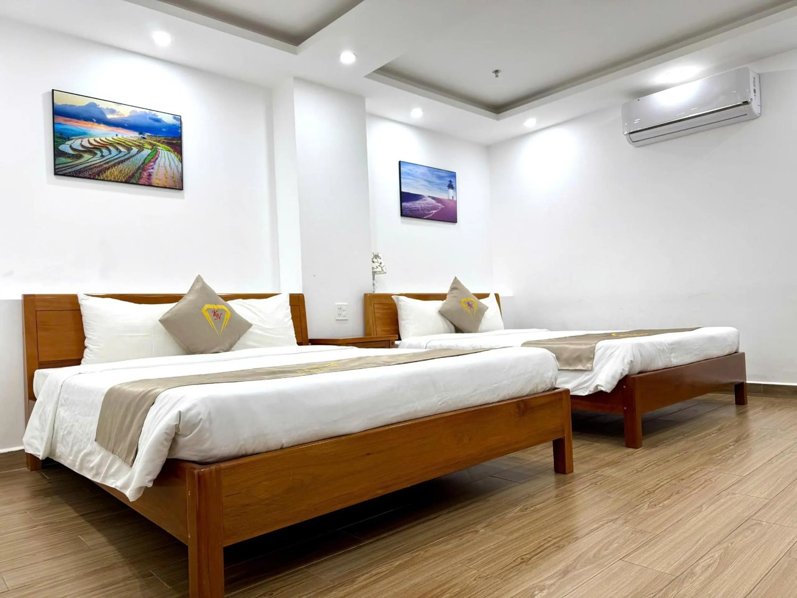 Bed in Khách sạn KIM NGÂN
