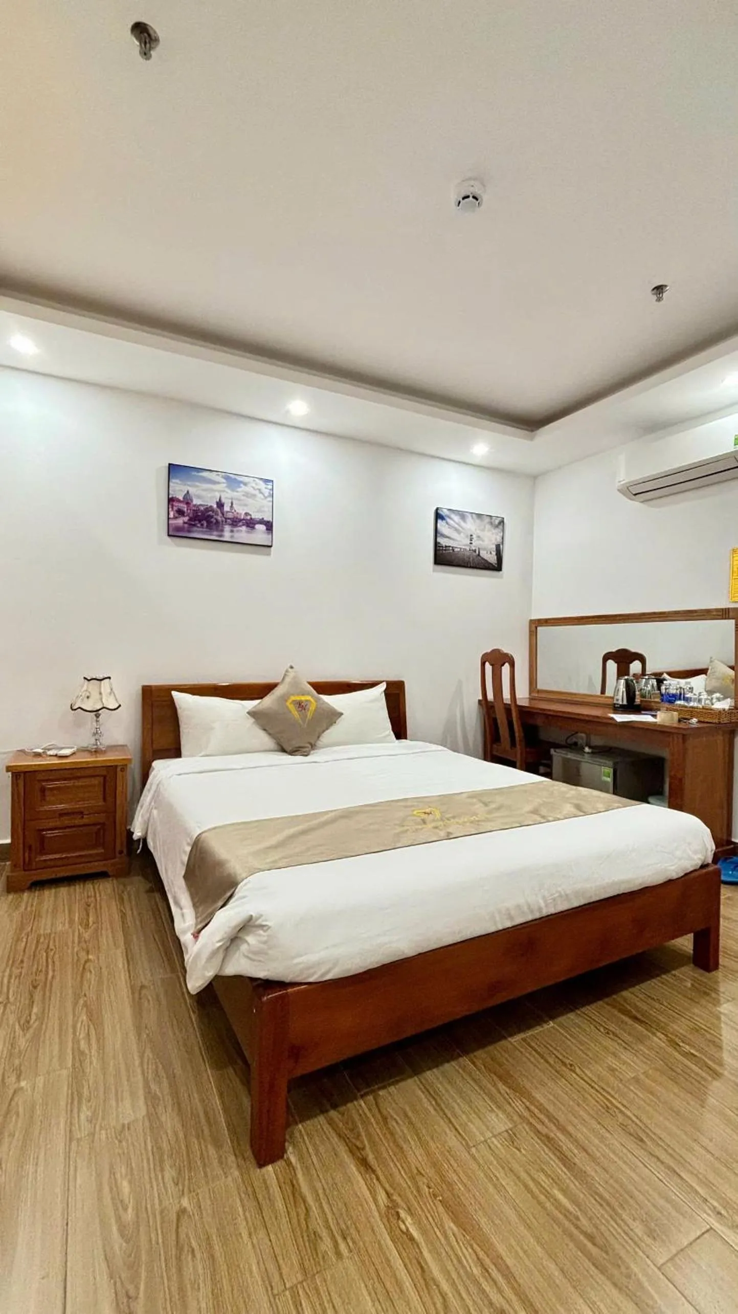 Bed in Khách sạn KIM NGÂN
