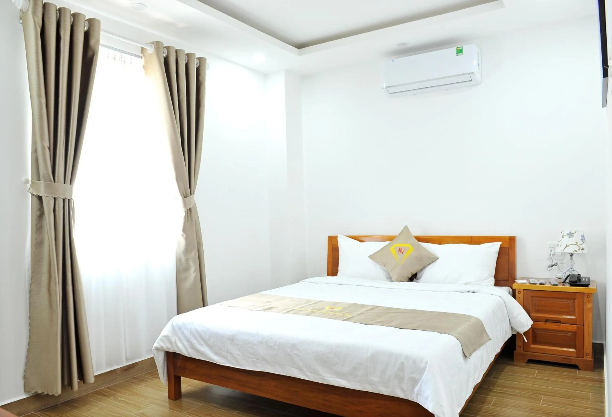 Bed in Khách sạn KIM NGÂN