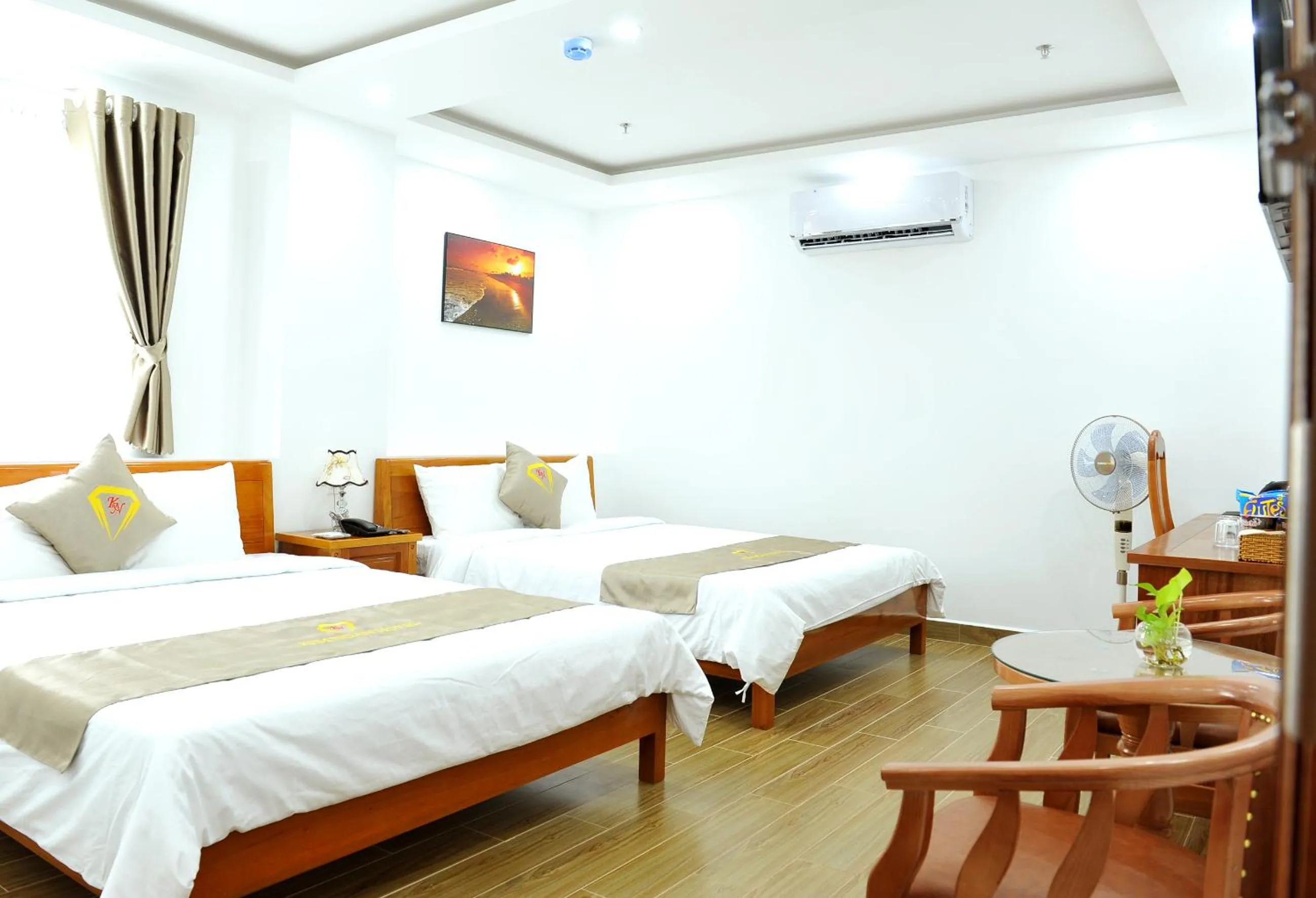 Bed in Khách sạn KIM NGÂN