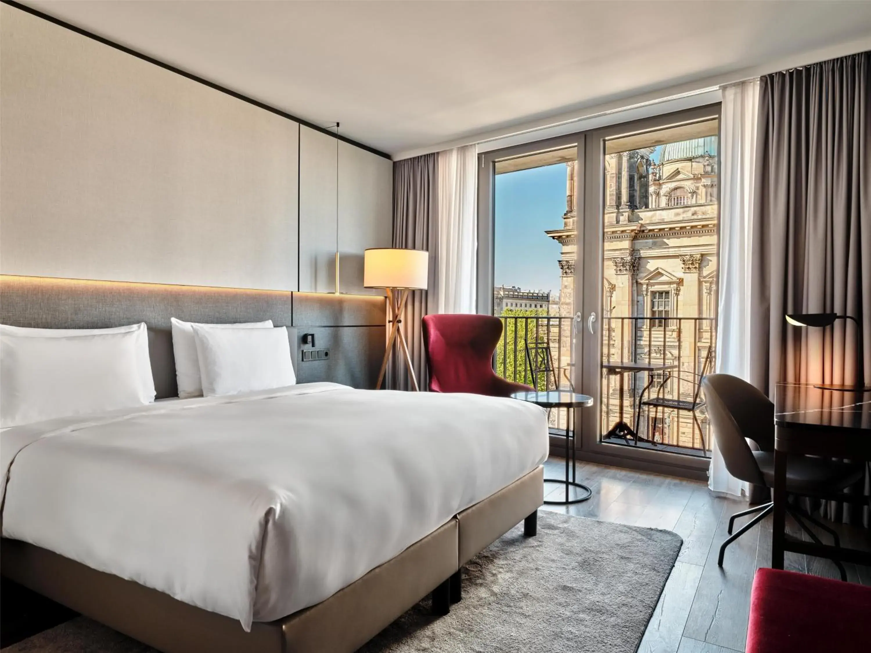 Bedroom, Bed in Radisson Collection Hotel, Berlin Bedroom, Bed in Radisson Collection Hotel, Berlin